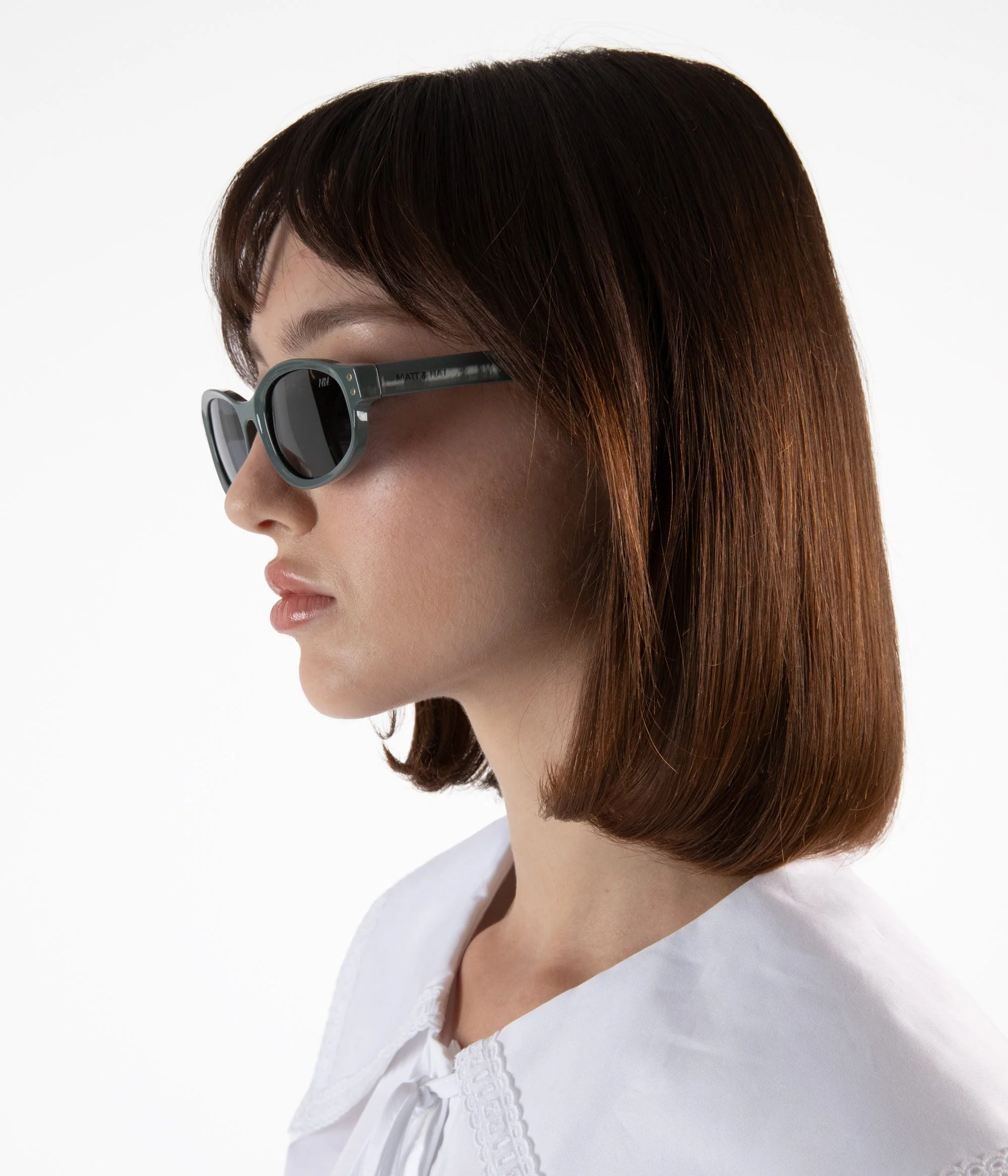 AKE Oval Recycled Sunglasses - Image 8