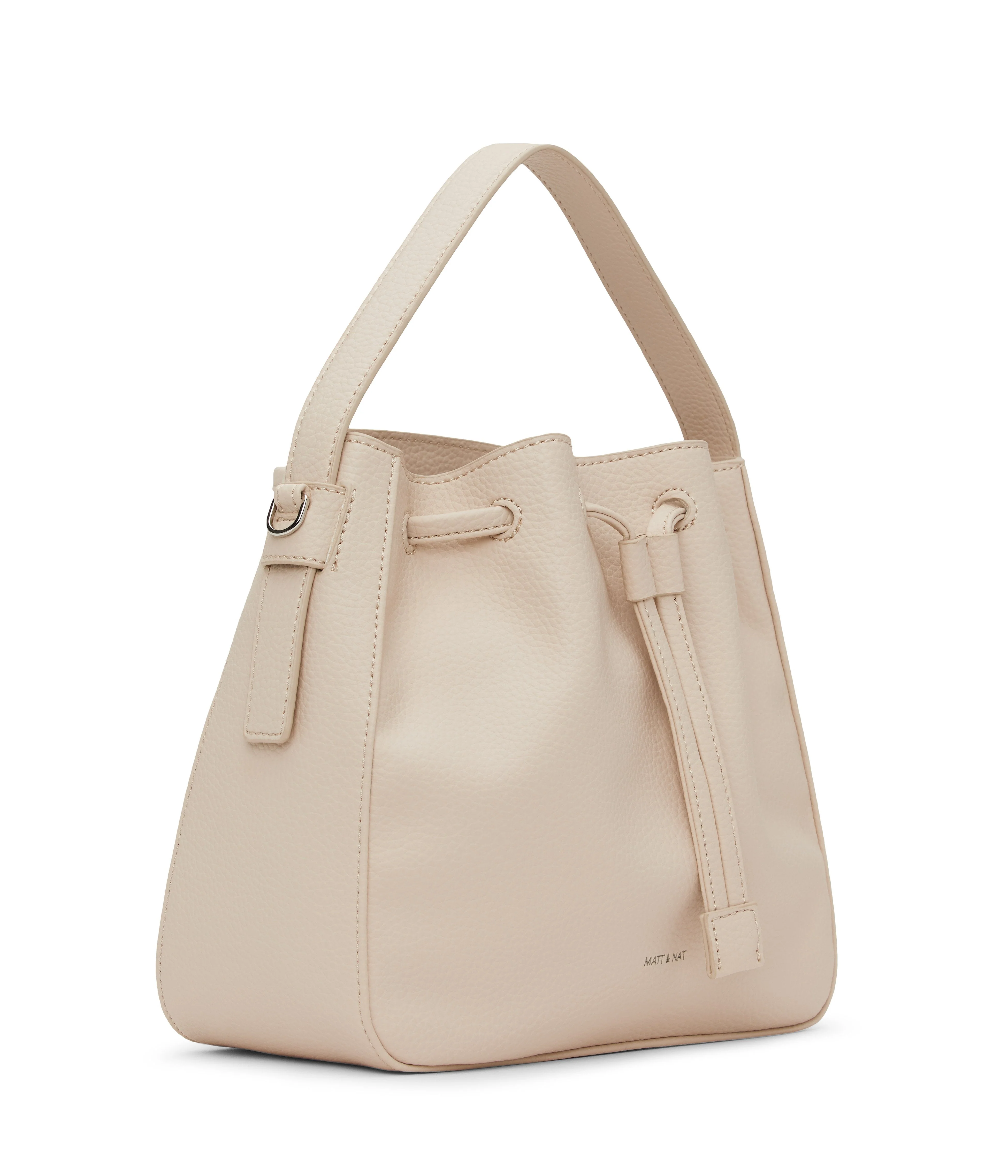 AMBER Vegan Bucket Bag - Purity - Image 11