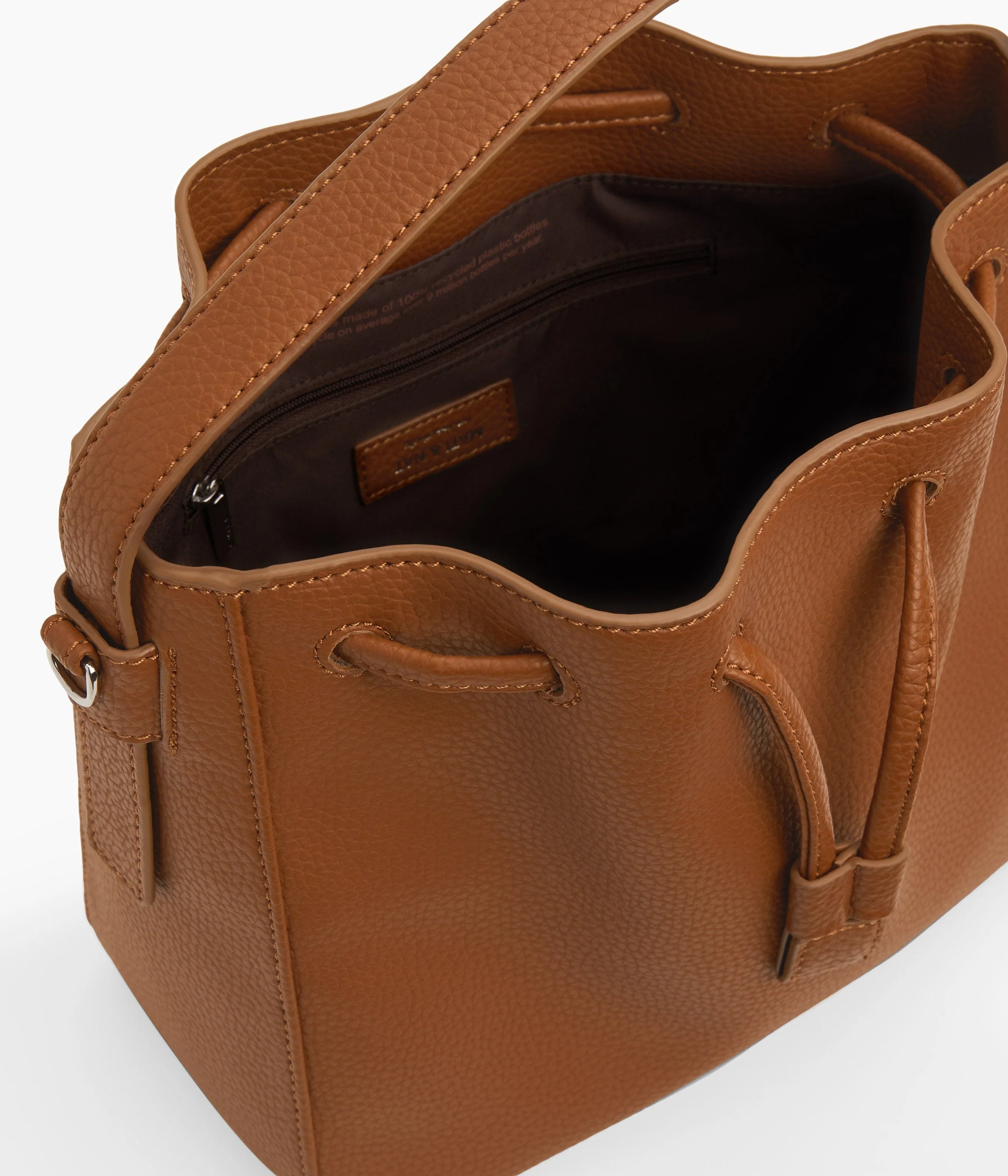 AMBER Vegan Bucket Bag - Purity - Image 9