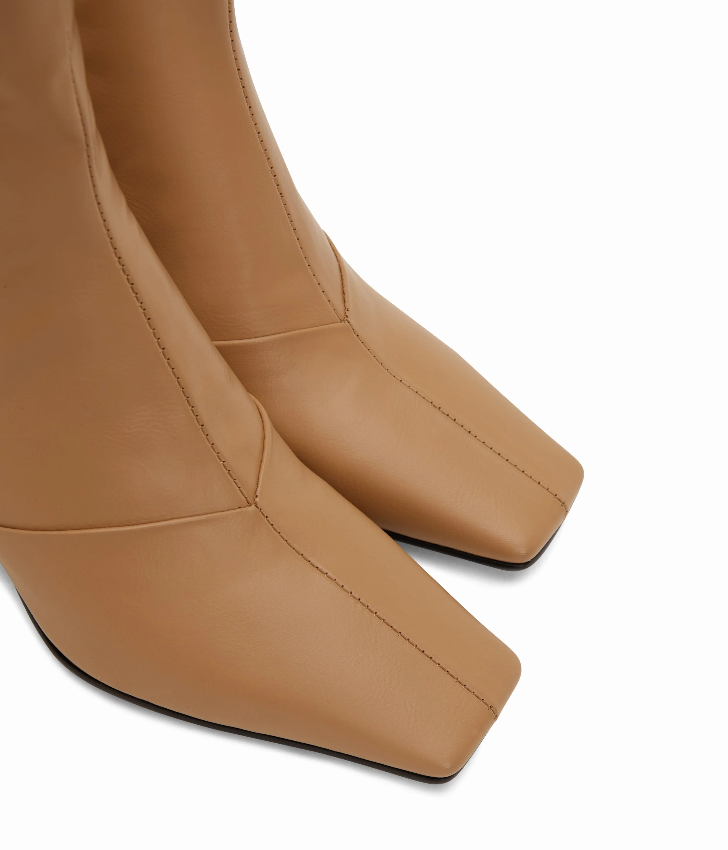 AMOUR Women's Vegan High Heel Boots - Image 11