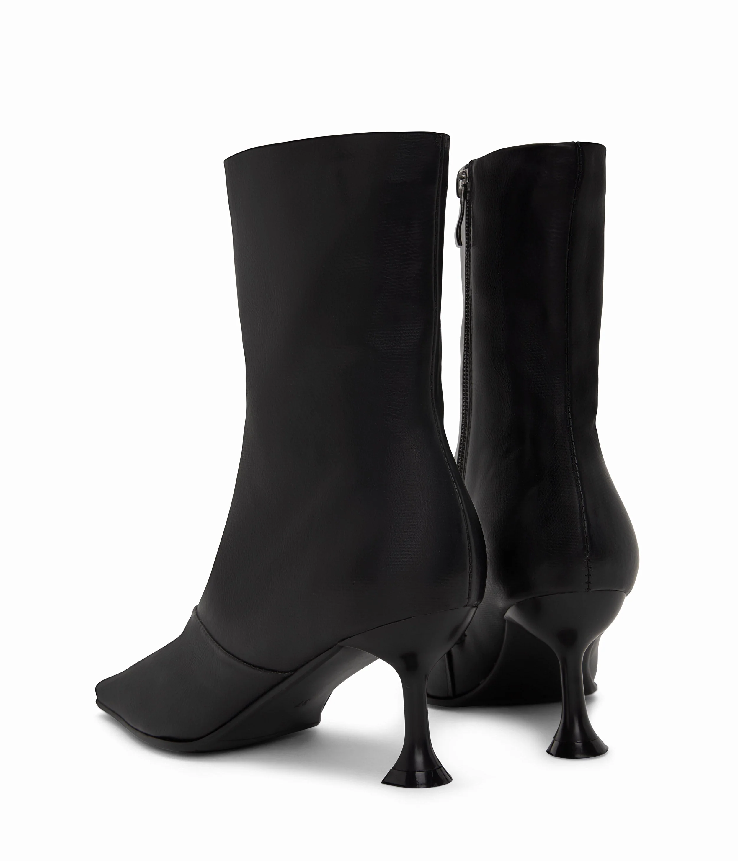 AMOUR Women's Vegan High Heel Boots - Image 4