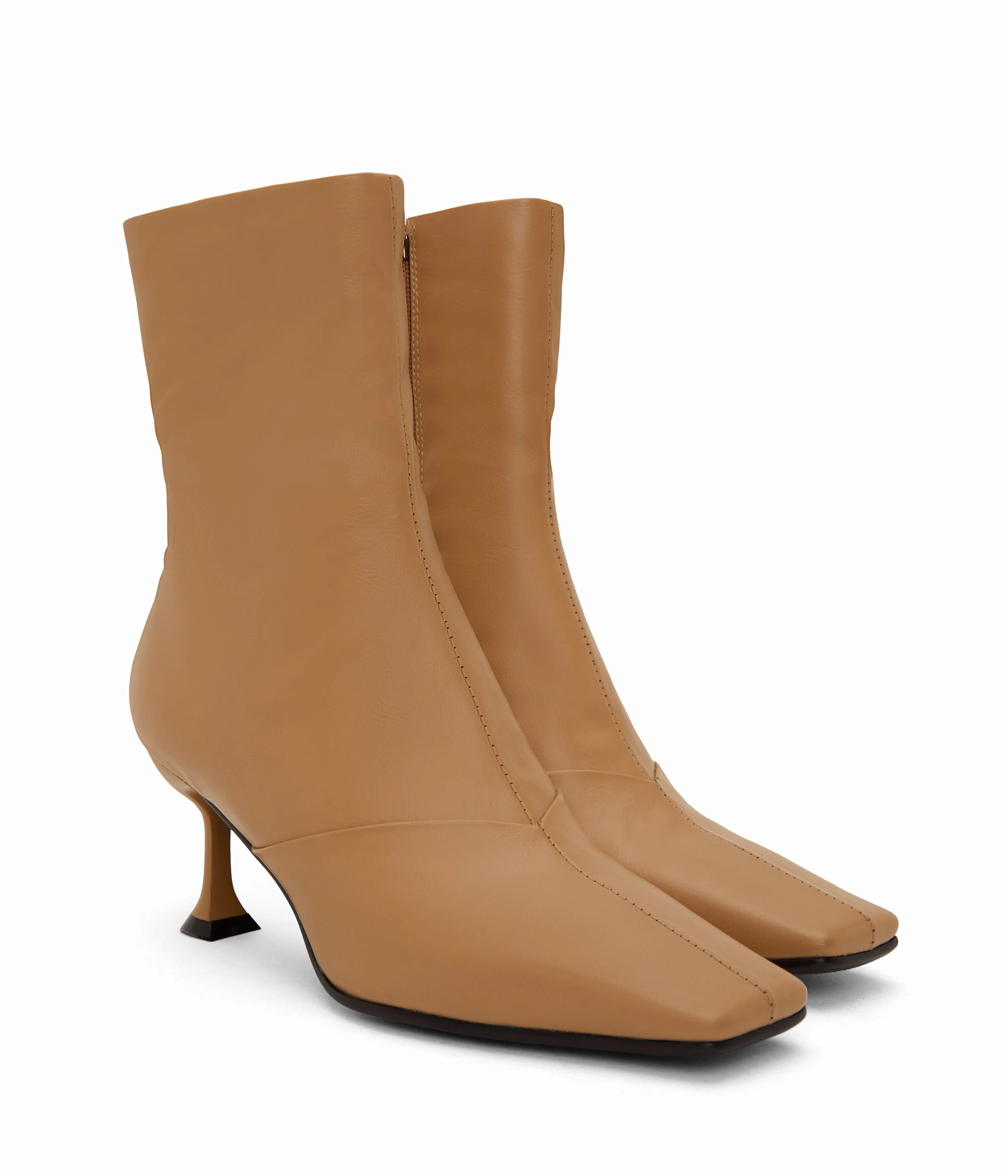 AMOUR Women's Vegan High Heel Boots - Image 9