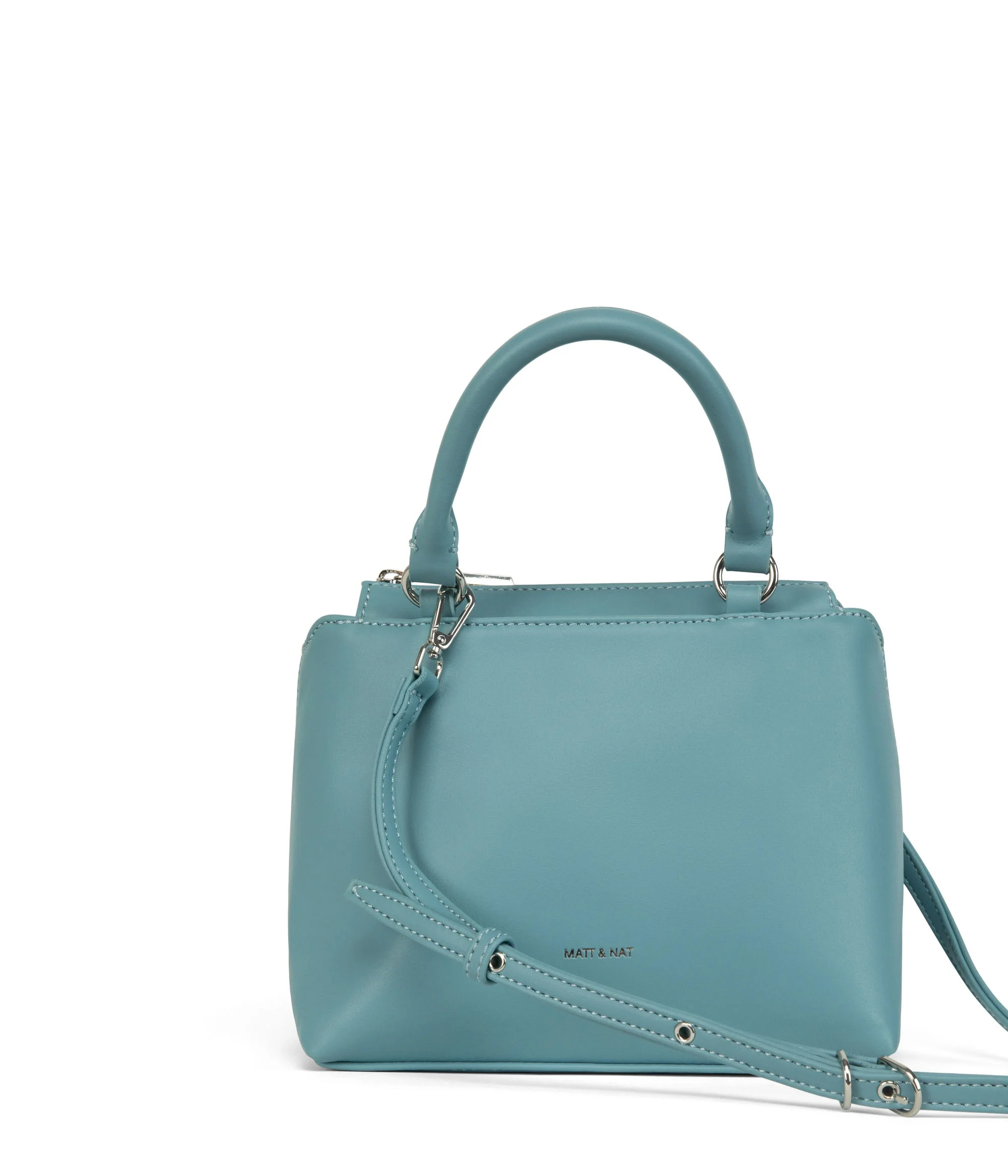 ATHENA Small Vegan Satchel - Sol - Image 14