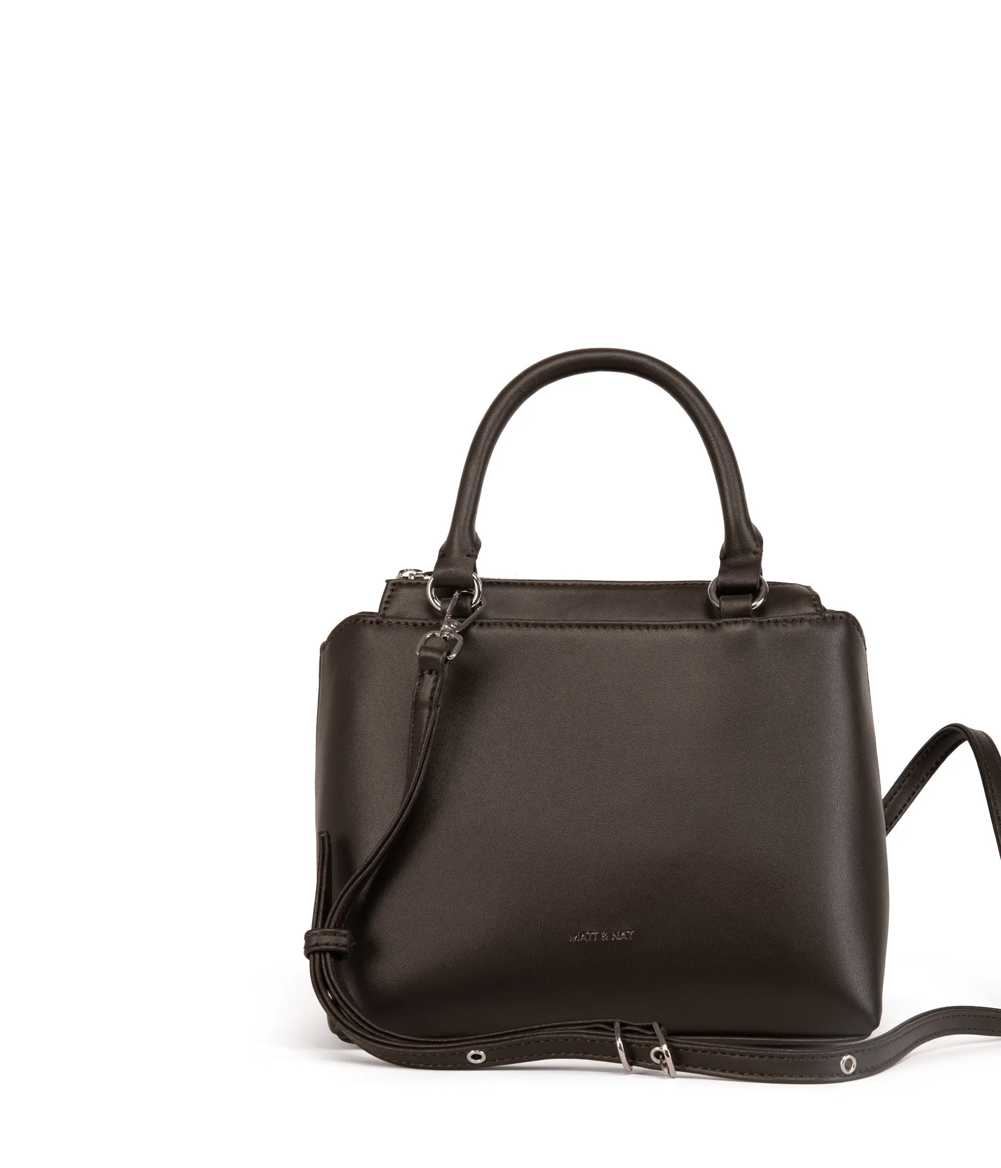 ATHENA Small Vegan Satchel - Sol - Image 21