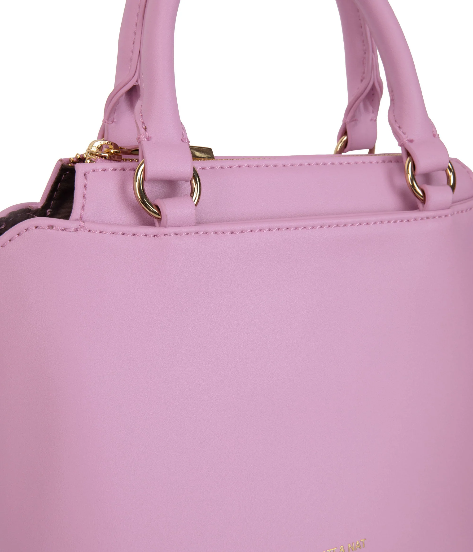 ATHENA Small Vegan Satchel - Sol - Image 35