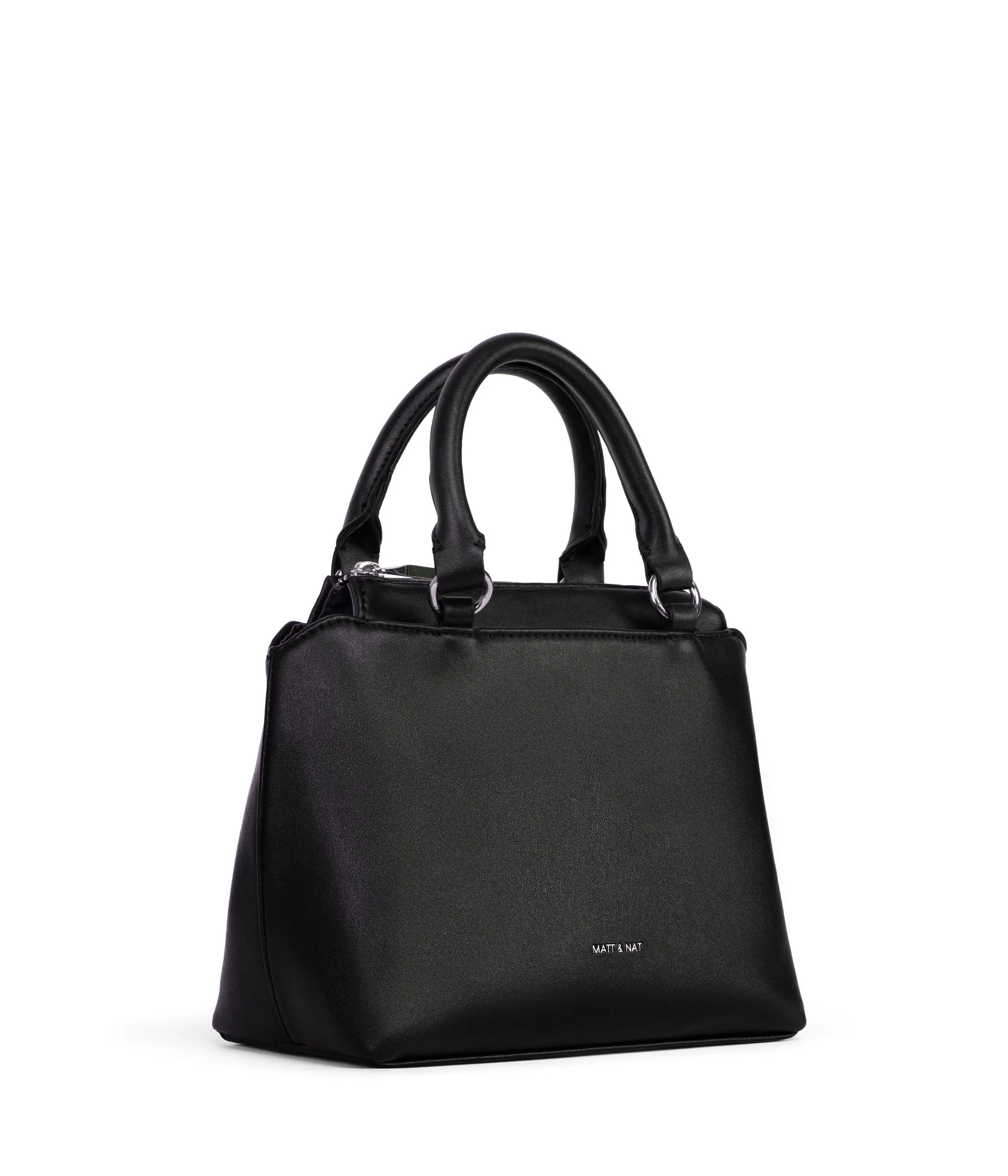 ATHENA Small Vegan Satchel - Sol - Image 4