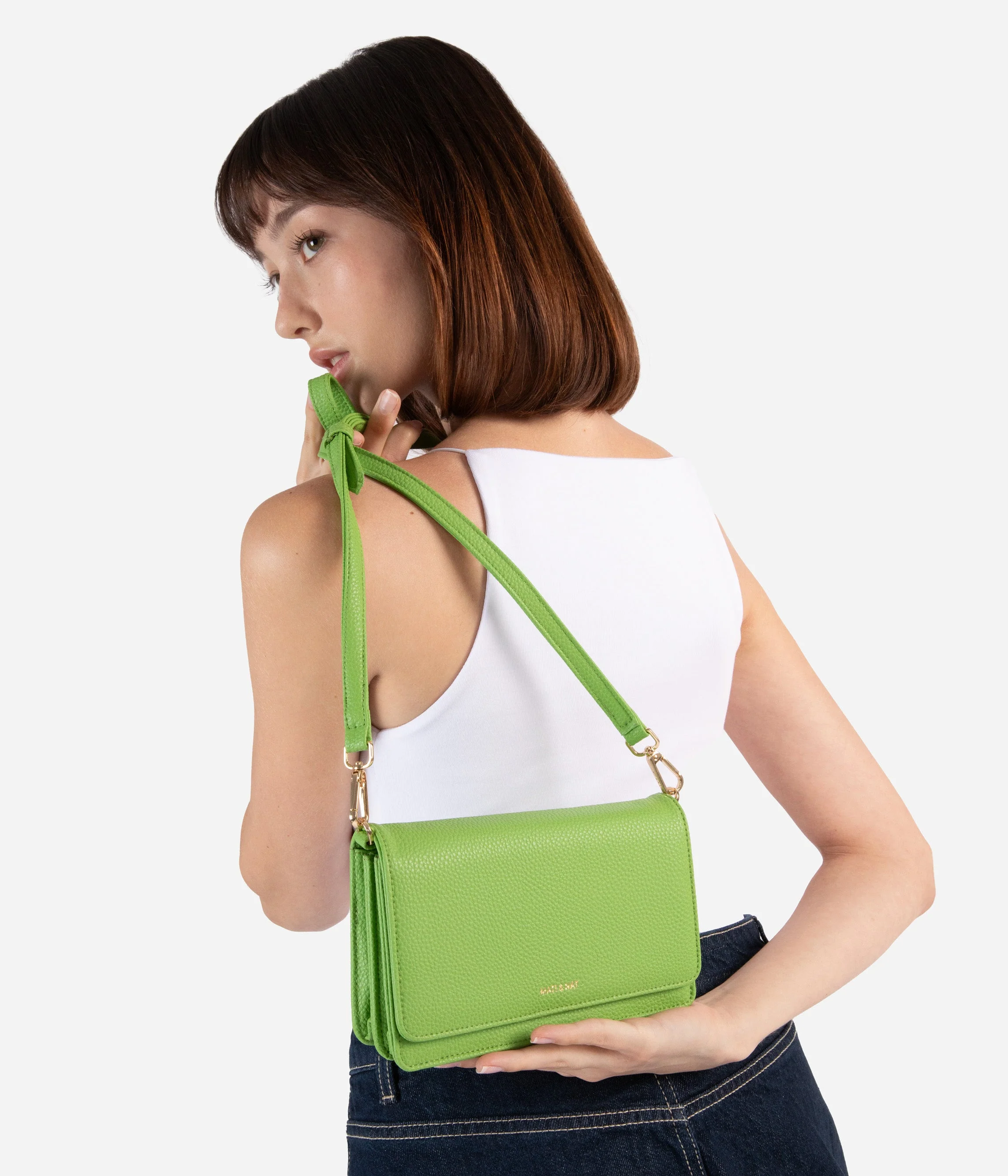 BEE Vegan Crossbody Bag - Grain - Image 18