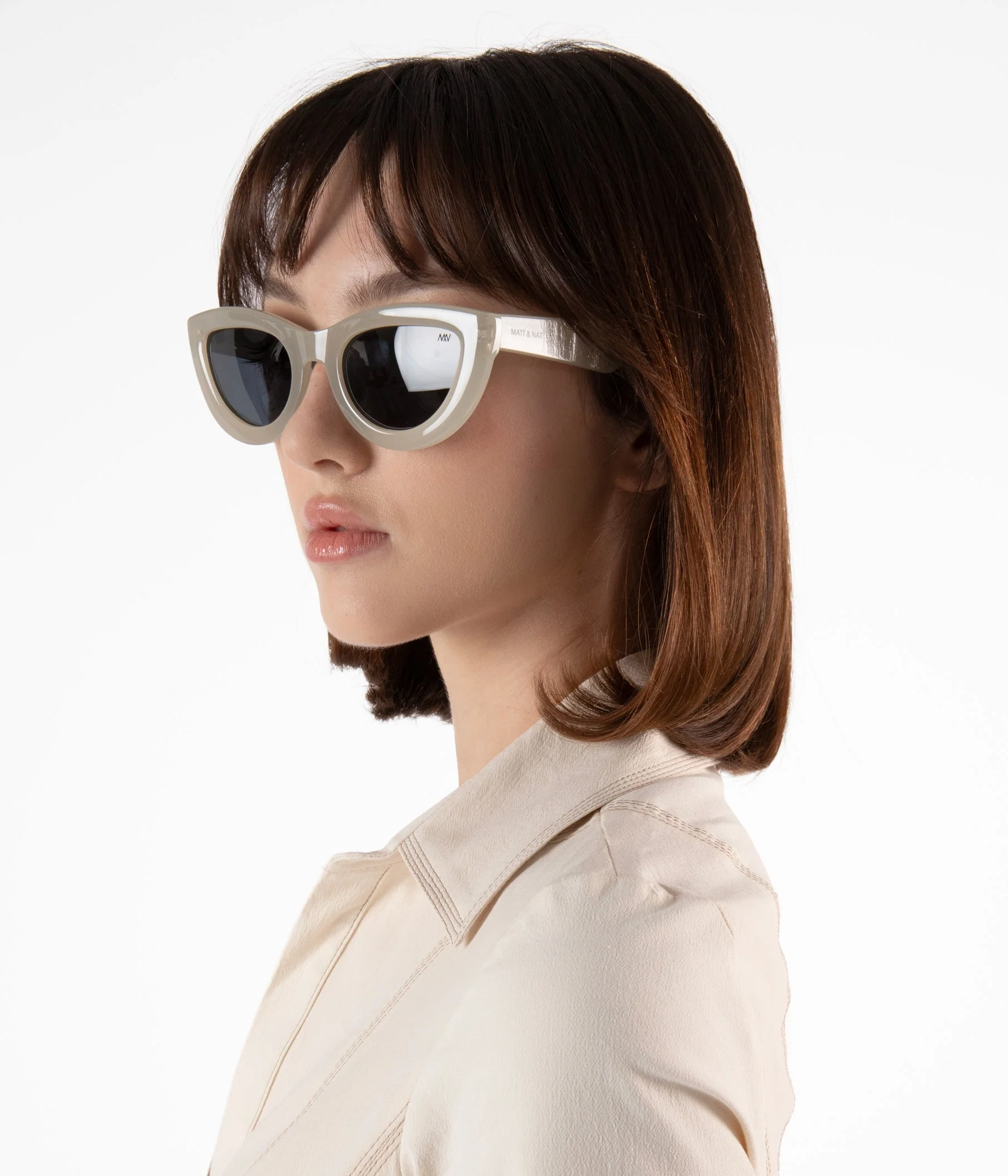 BELLA Cat-Eye Recycled Sunglasses - Image 13