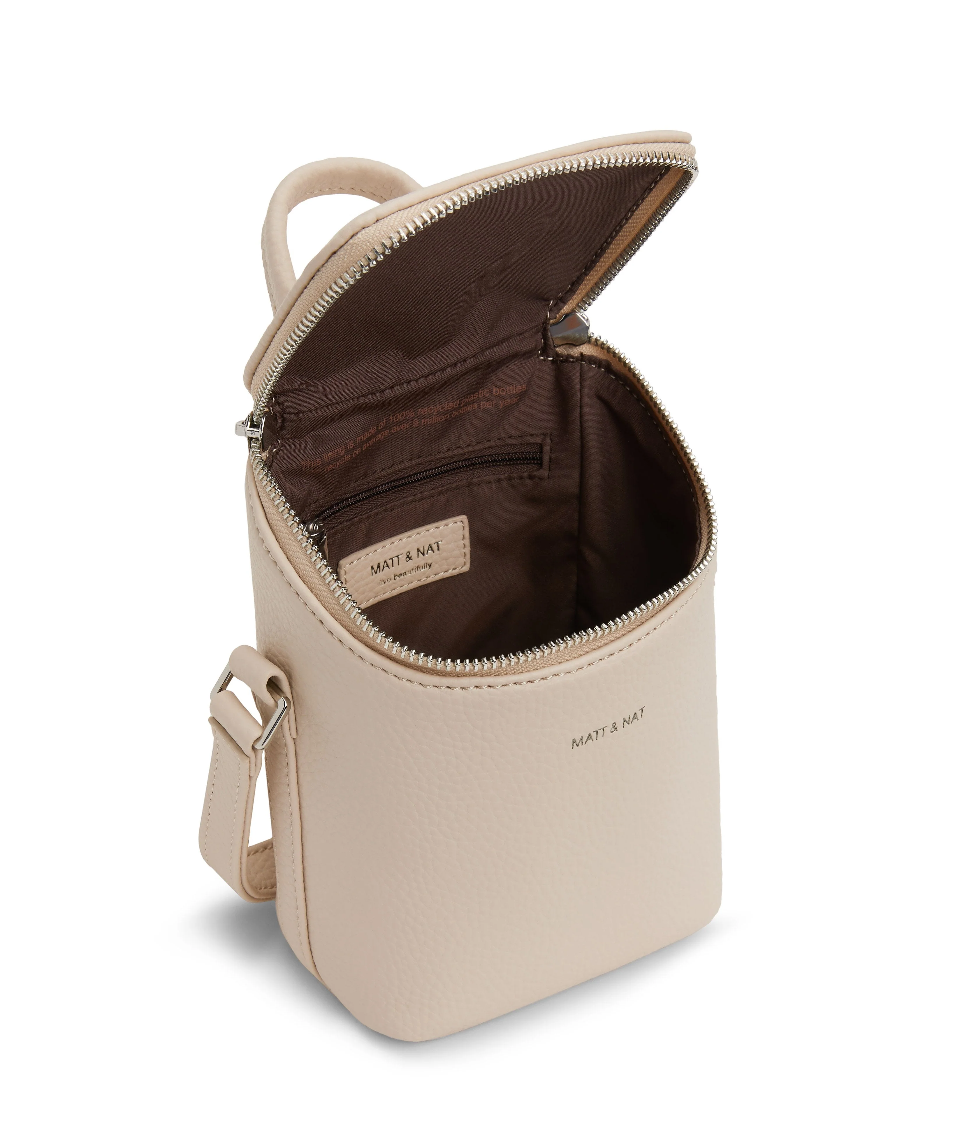 BRAVE MICRO Vegan Crossbody Bag - Purity - Image 14