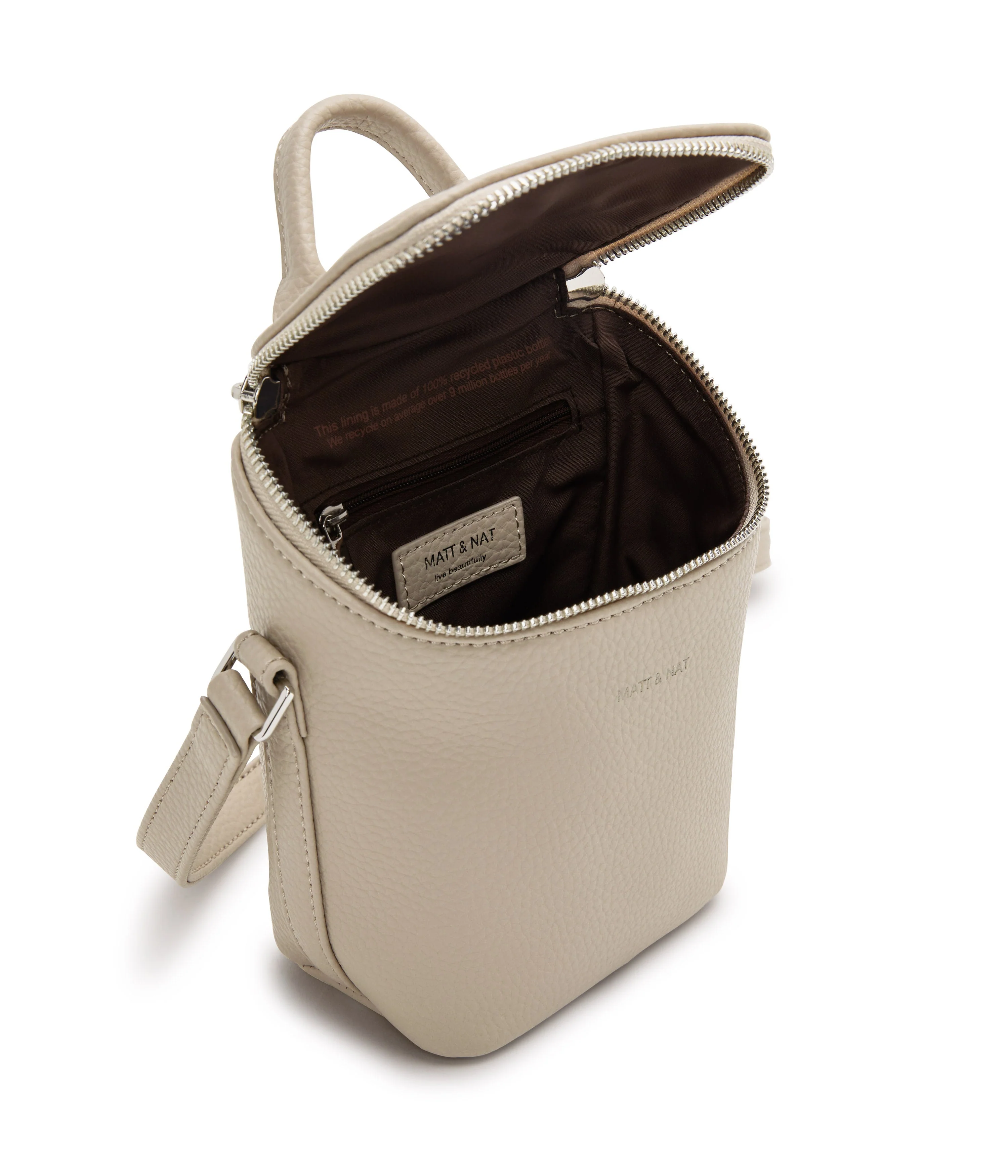BRAVE MICRO Vegan Crossbody Bag - Purity - Image 24