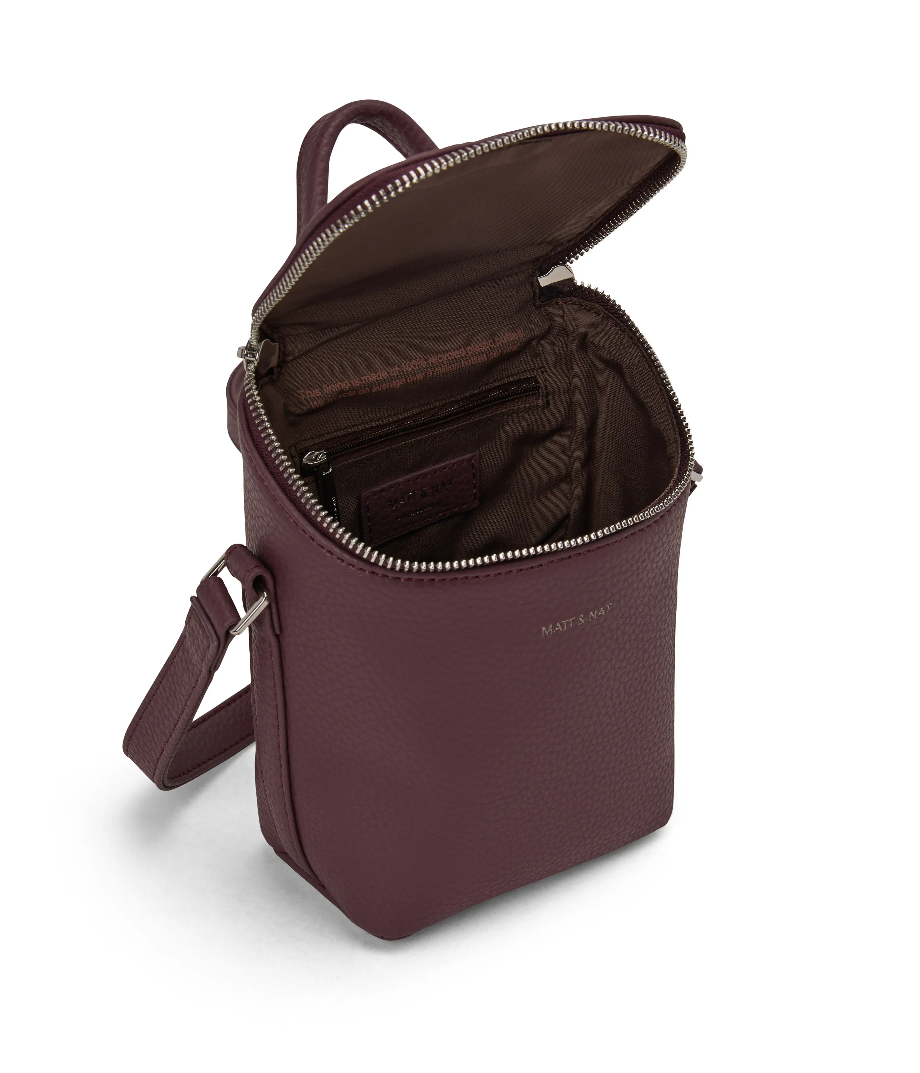 BRAVE MICRO Vegan Crossbody Bag - Purity - Image 34