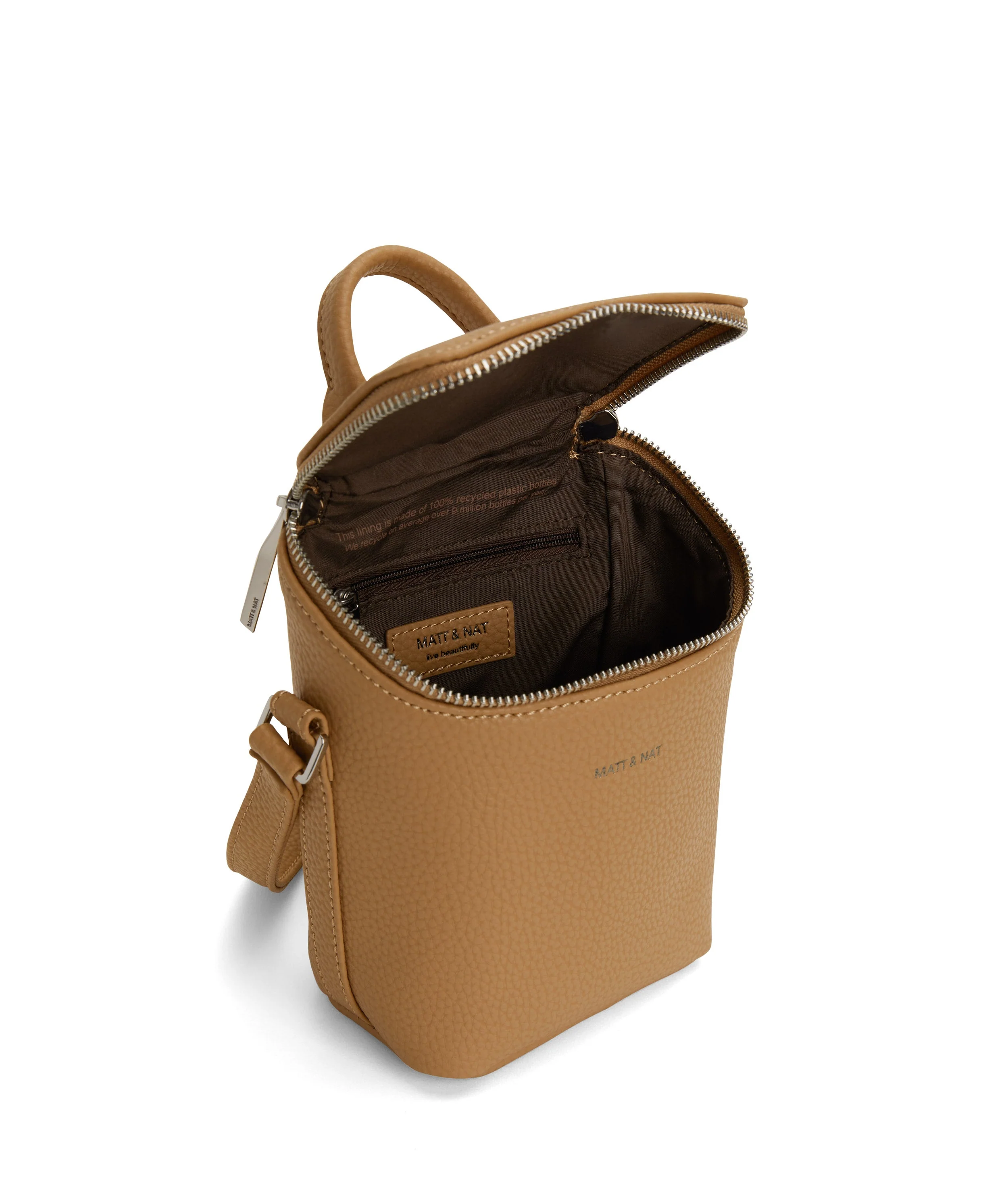 BRAVE MICRO Vegan Crossbody Bag - Purity - Image 44