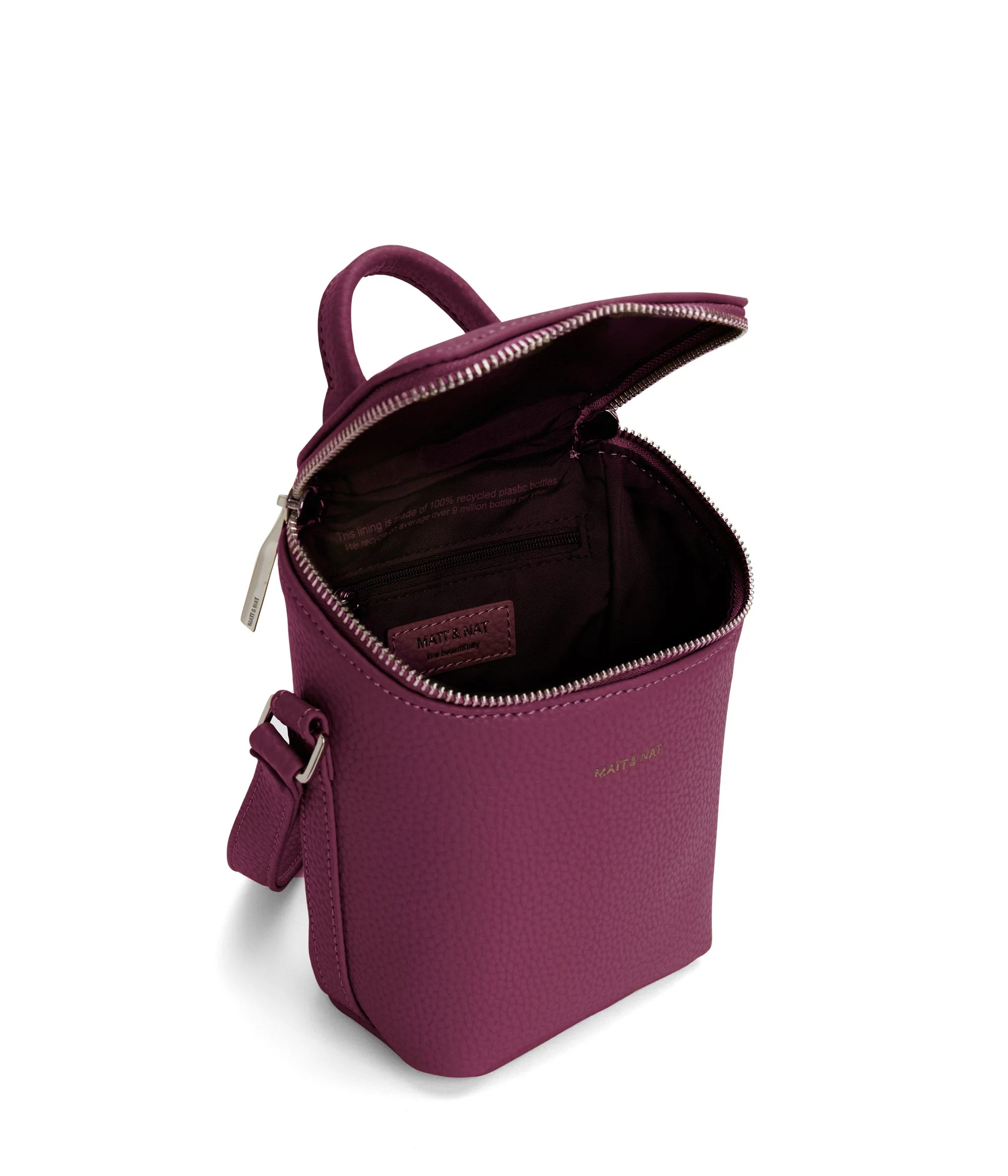 BRAVE MICRO Vegan Crossbody Bag - Purity - Image 49