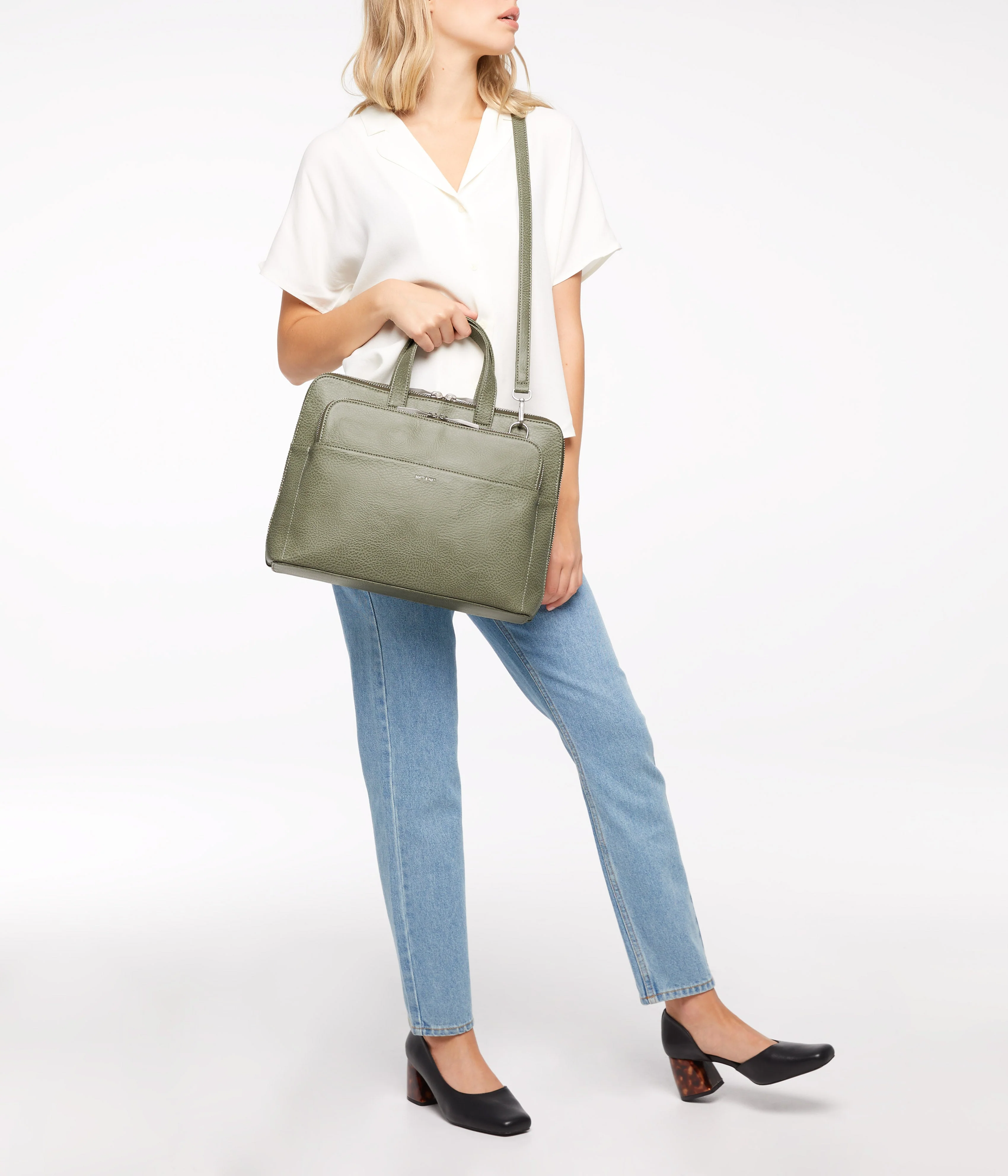 CASSIDY Vegan Satchel - Dwell - Image 7