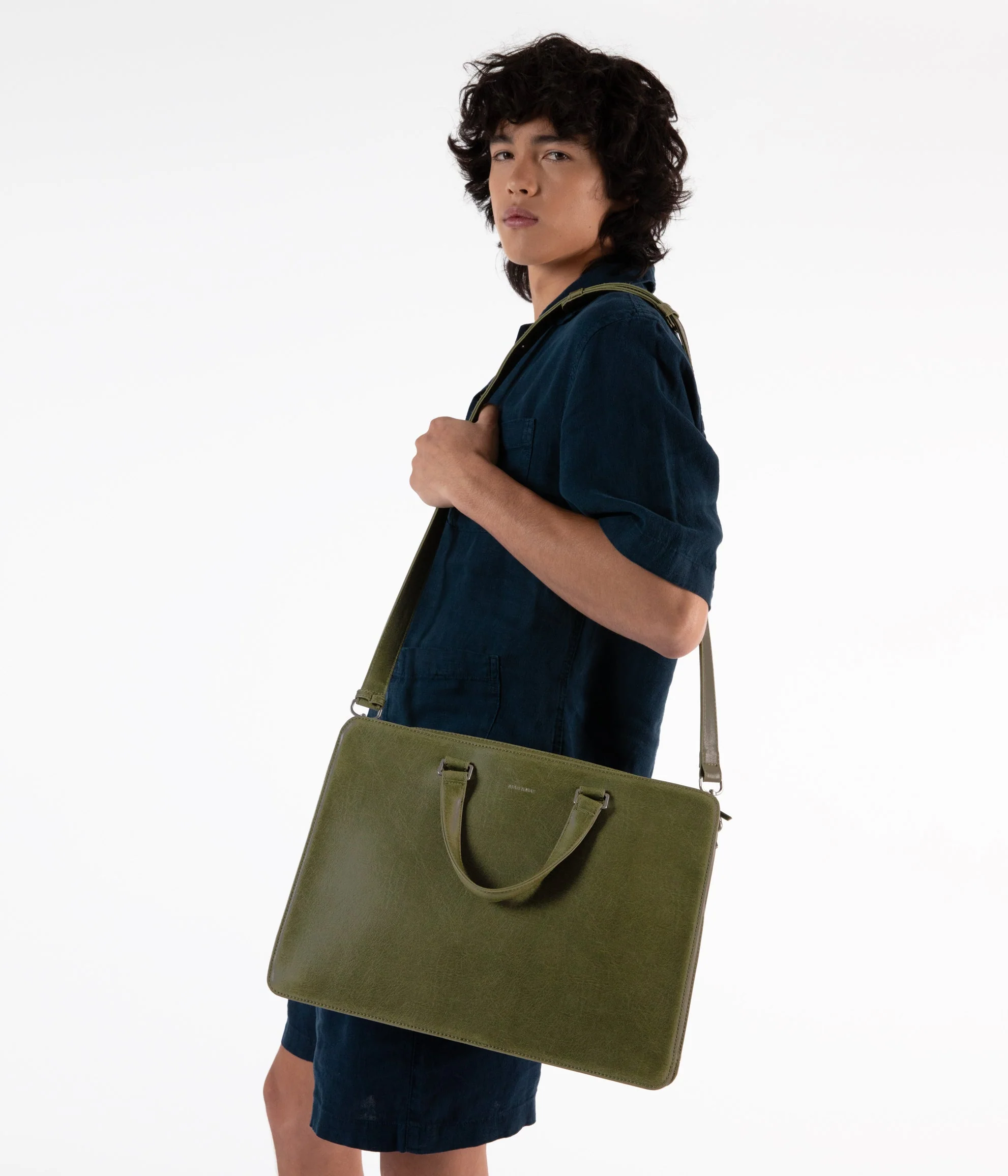 DAVID Vegan Briefcase - Vintage - Image 10
