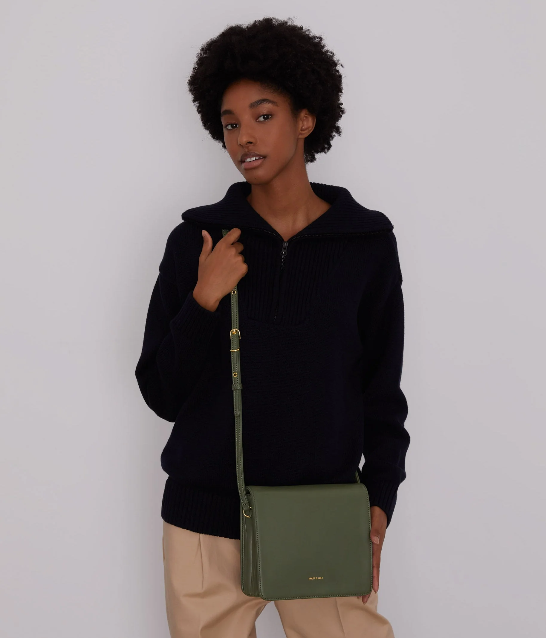 DOVER SM Vegan Crossbody Bag - Loom - Image 12