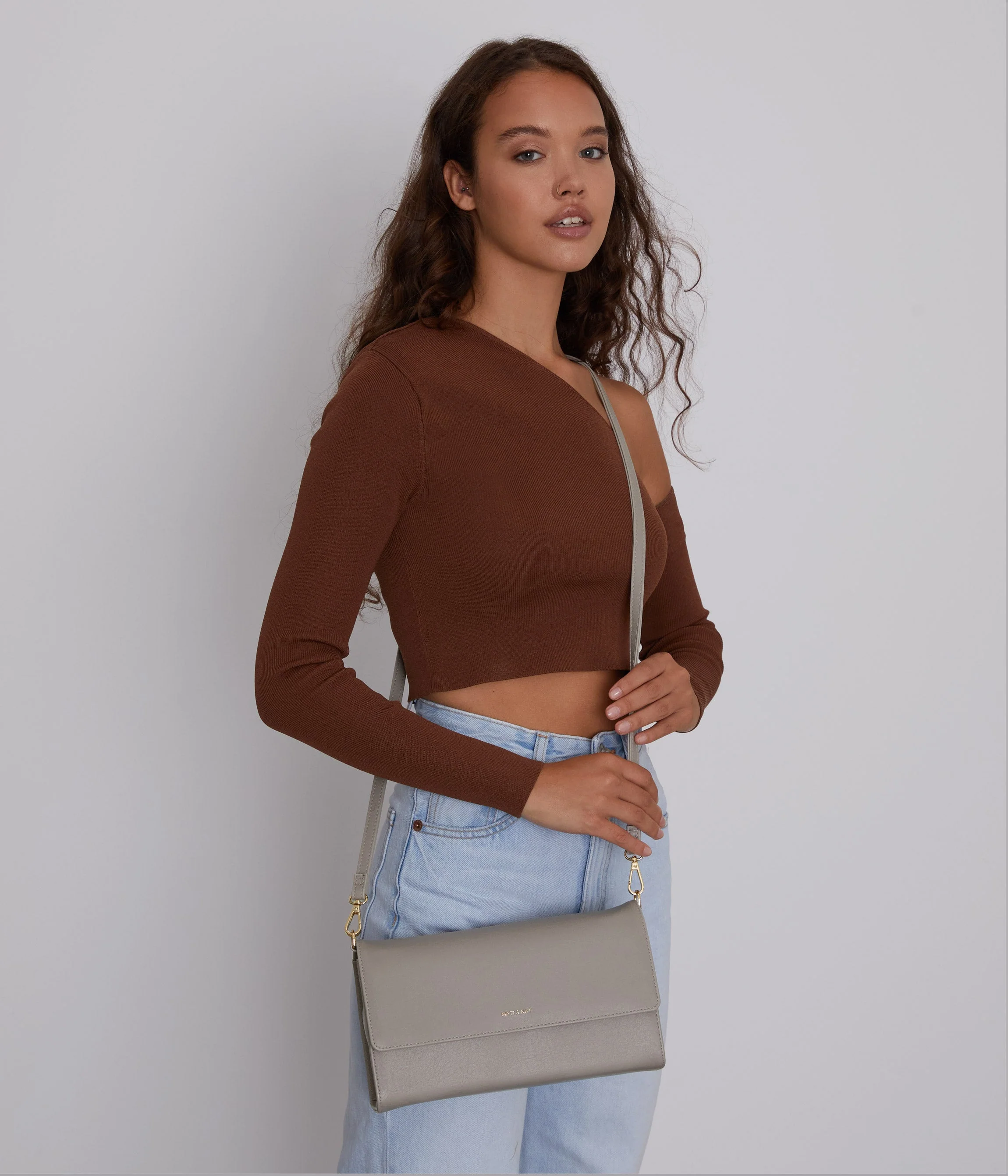 DREWLG Large Vegan Crossbody Bag - Vintage - Image 49
