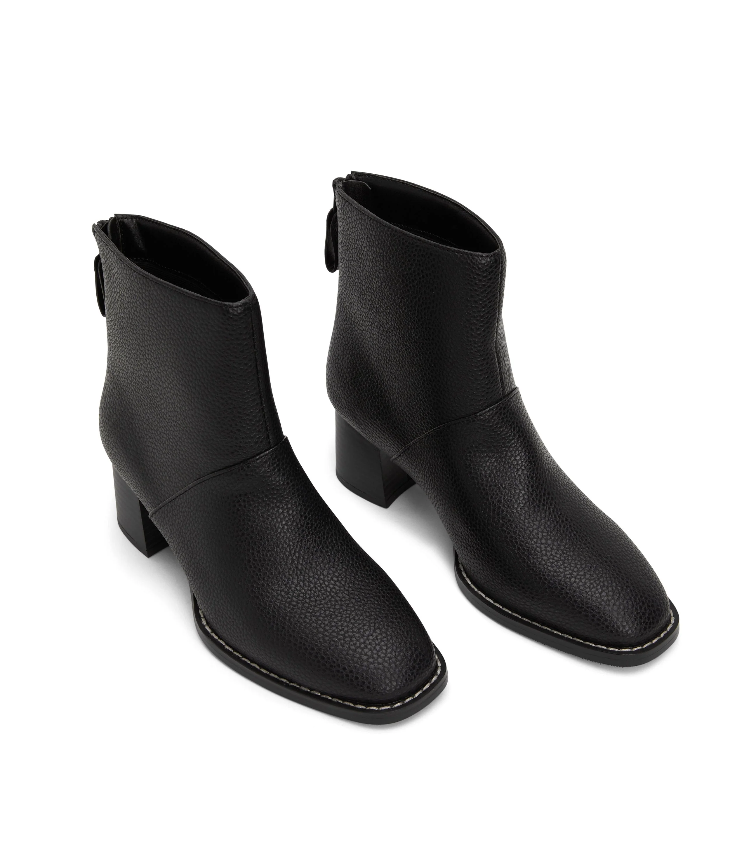 ERIVO Vegan Block Heel Boots - Image 3