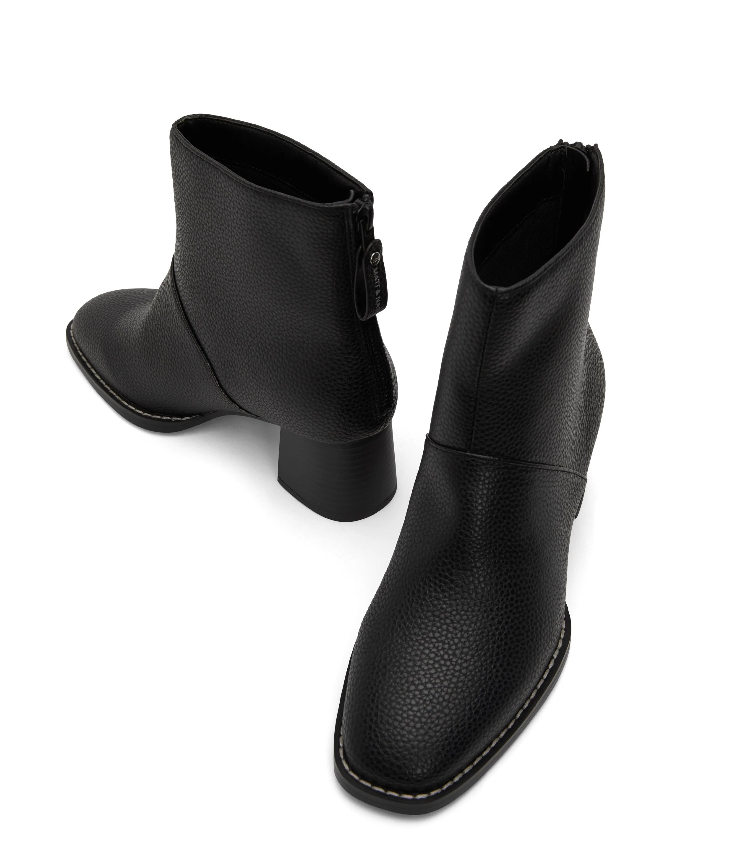 ERIVO Vegan Block Heel Boots - Image 5