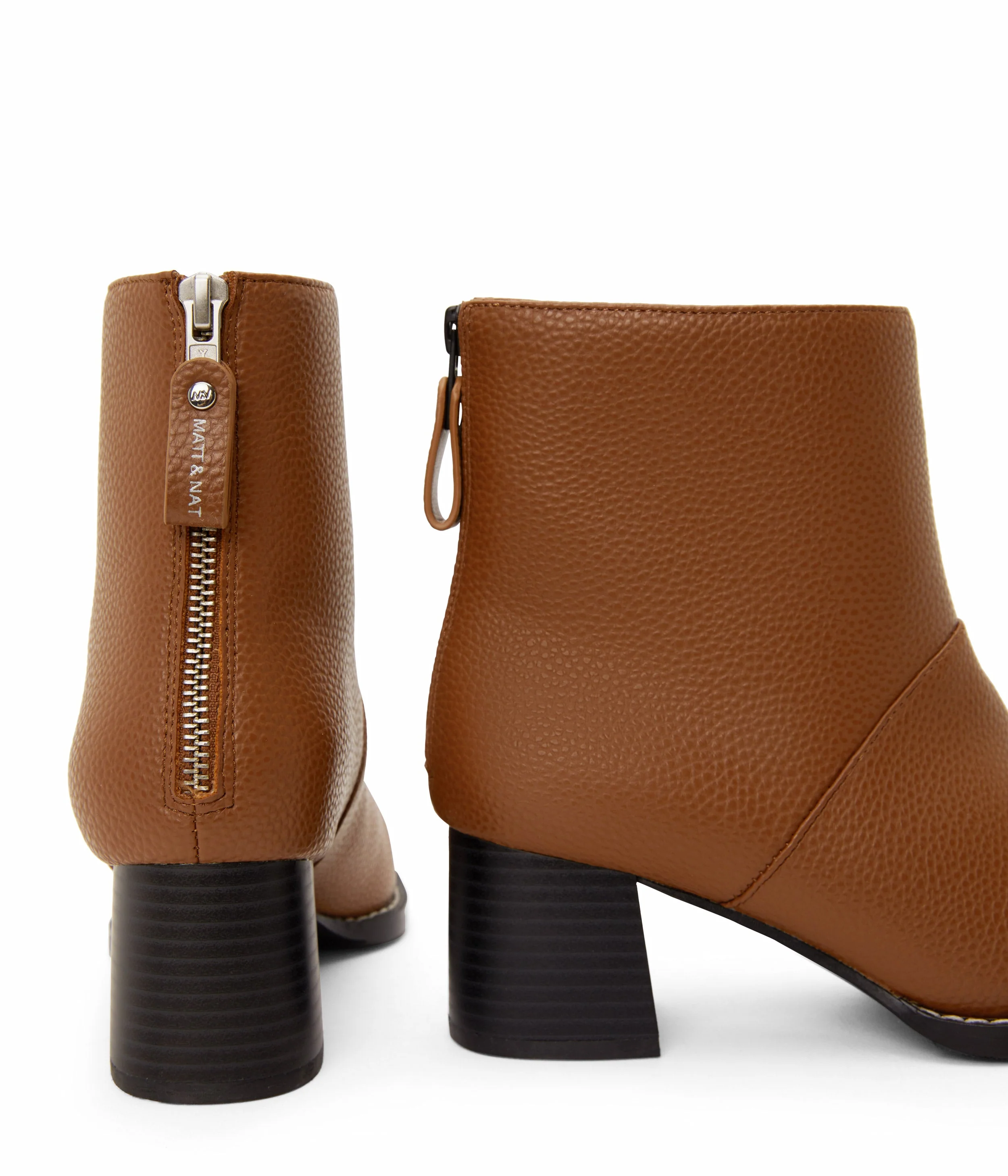 ERIVO Vegan Block Heel Boots - Image 9