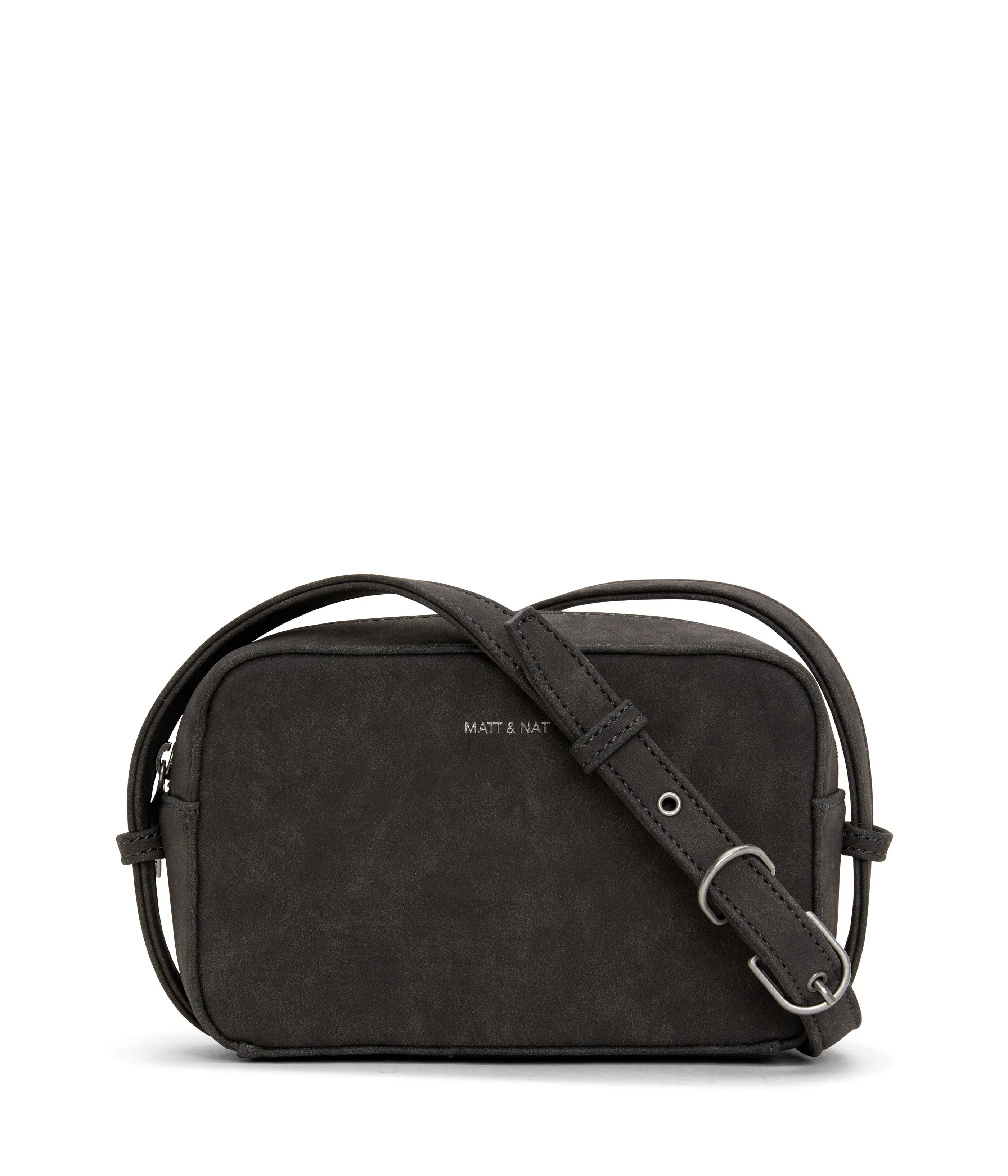 HILL Vegan Crossbody Bag - Suede - Image 5