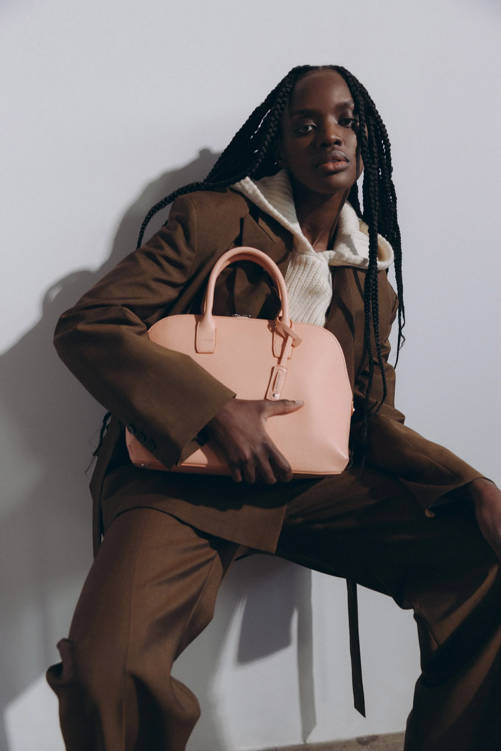 GESSI Vegan Satchel - Vintage - Image 27
