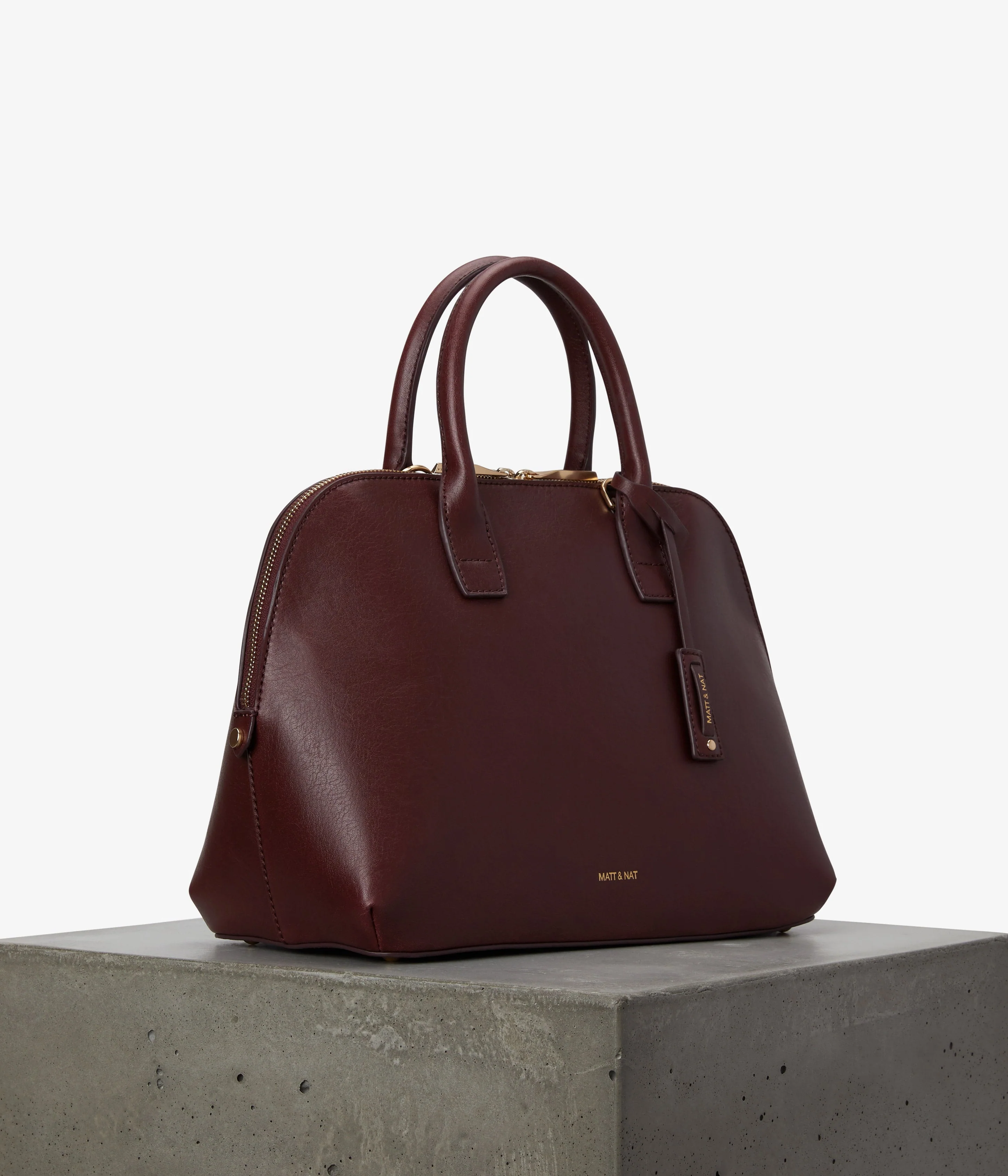 GESSI Vegan Satchel - Vintage - Image 6