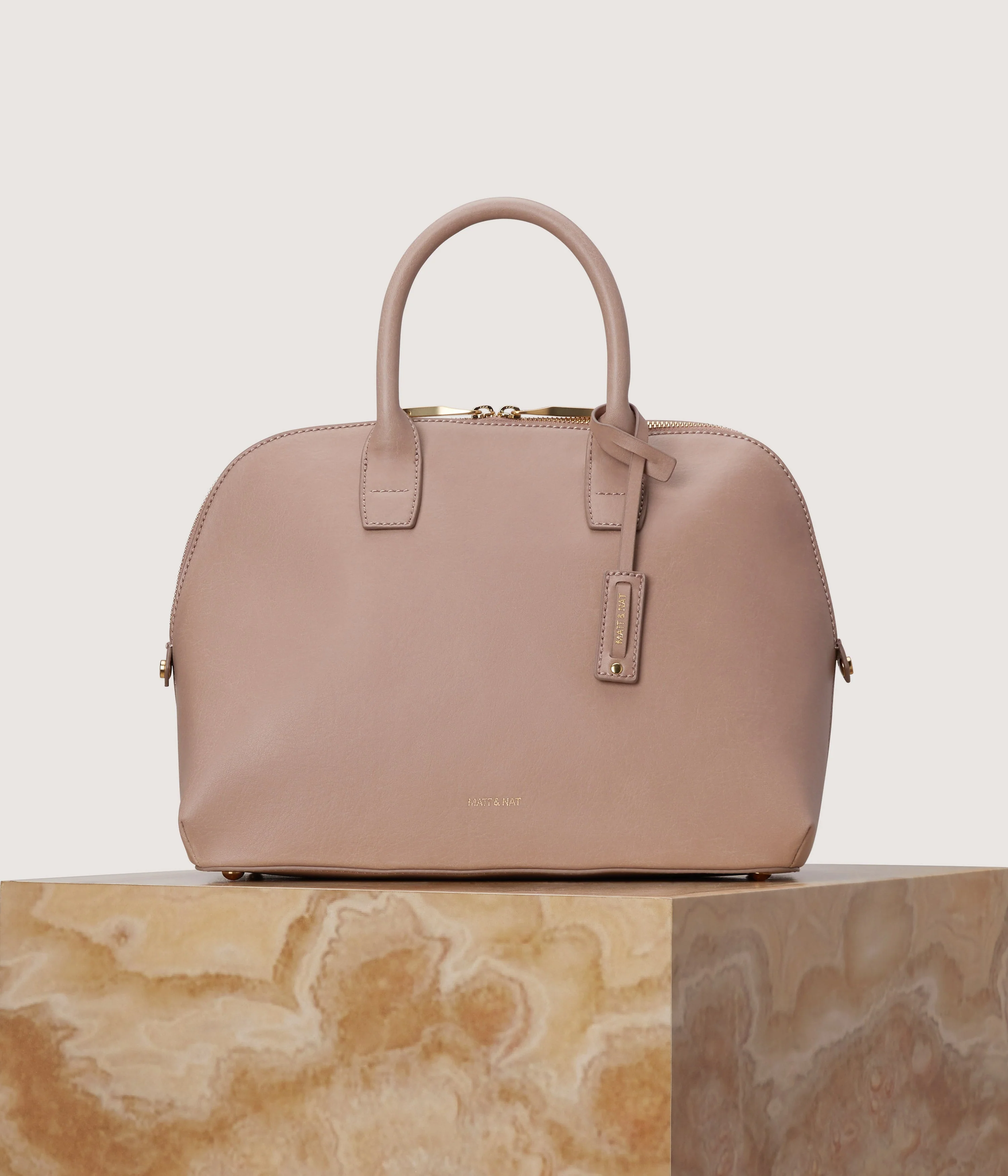 GESSI Vegan Satchel - Vintage - Image 7