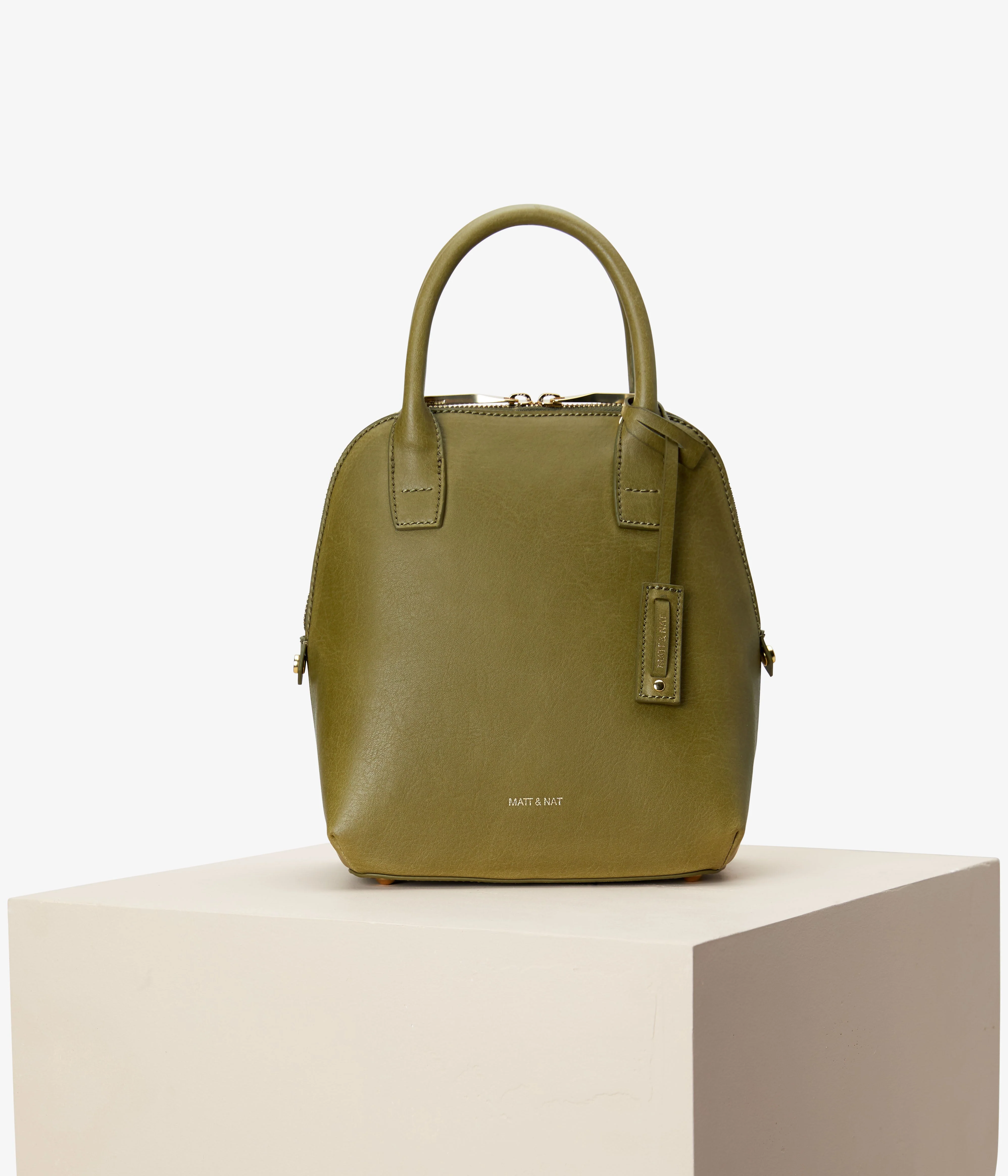 GESSI SM Vegan Satchel - Vintage - Image 11
