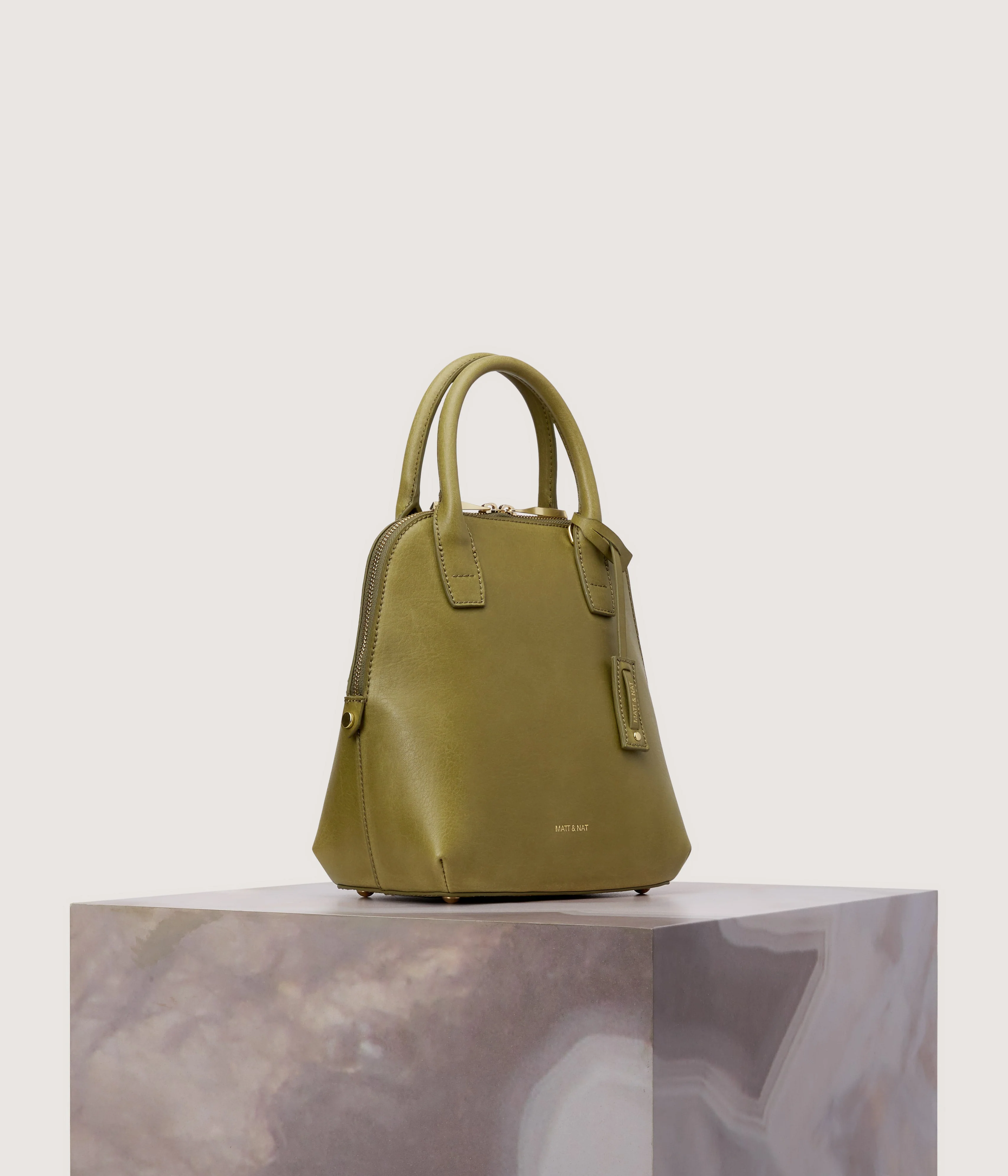 GESSI SM Vegan Satchel - Vintage - Image 12