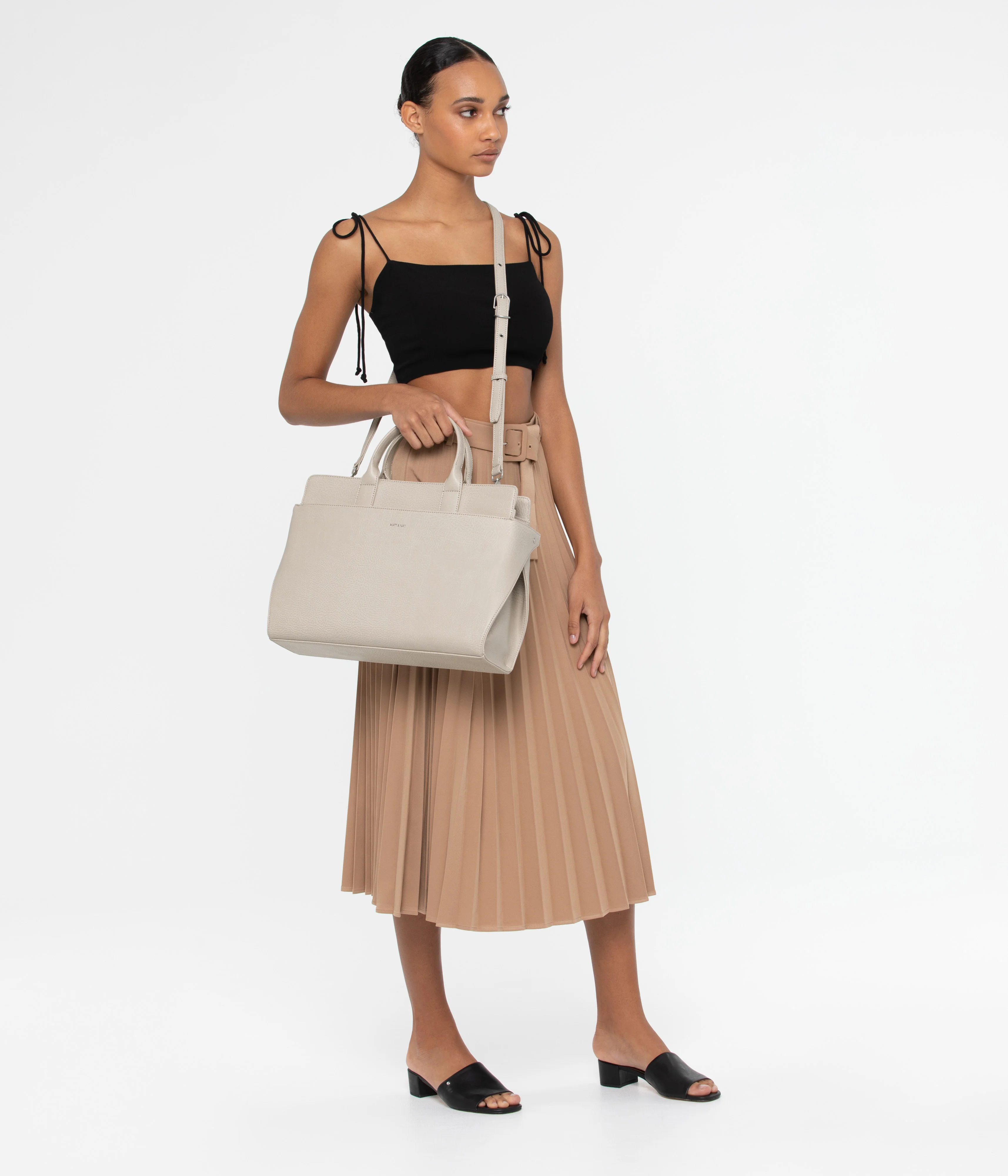 GLORIA Vegan Satchel - Dwell - Image 35