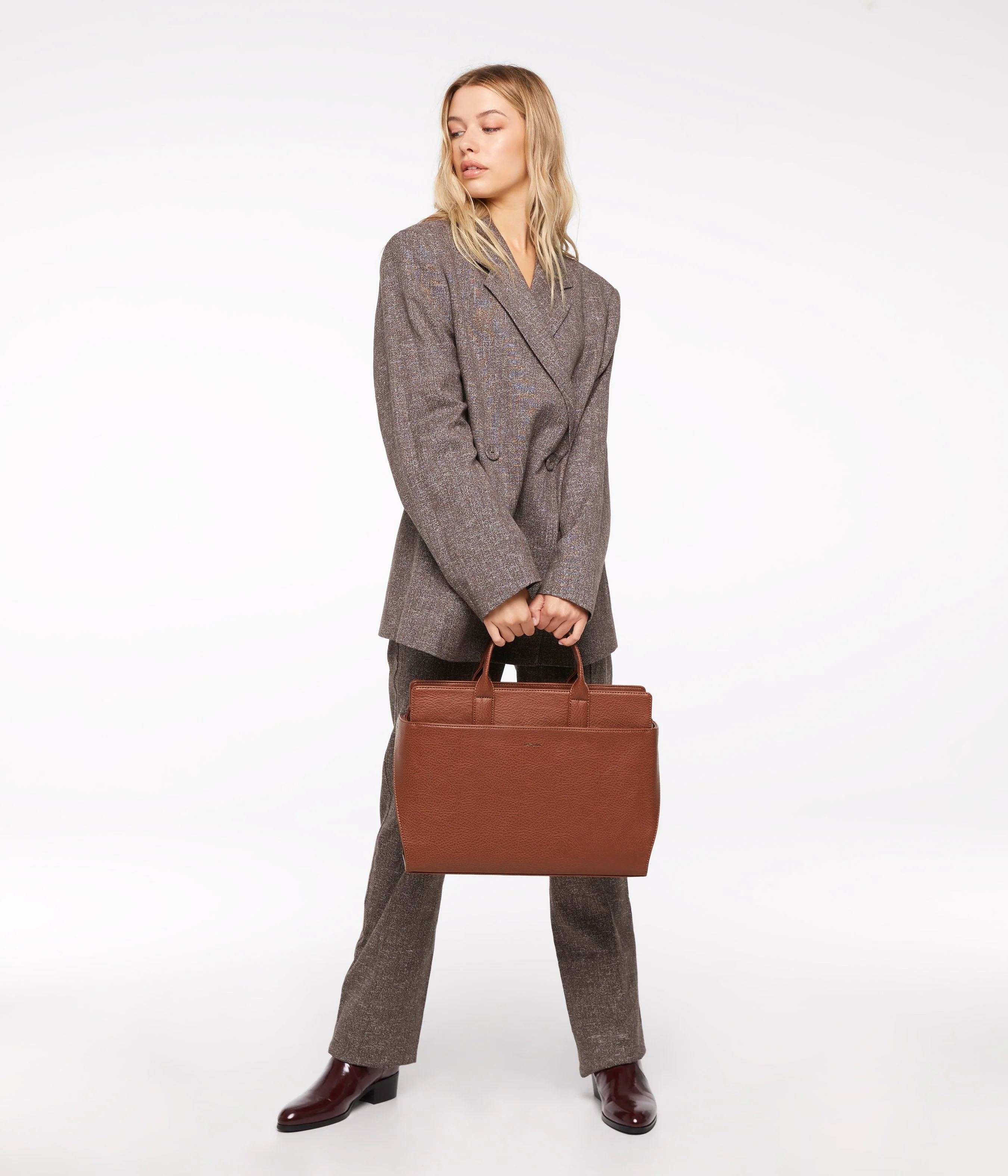GLORIA Vegan Satchel - Dwell - Image 38