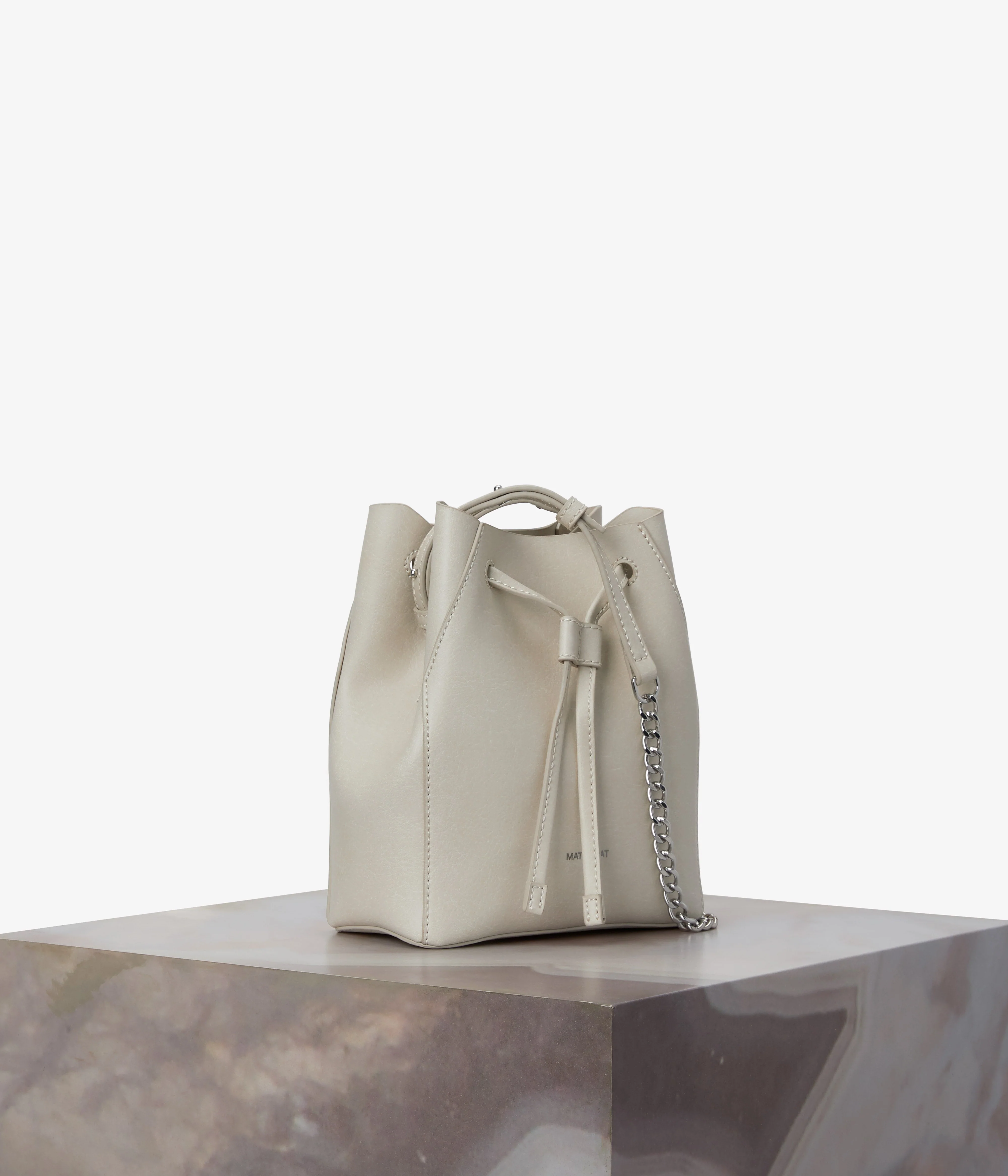 GRACE Vegan Bucket Bag - Vintage - Image 9