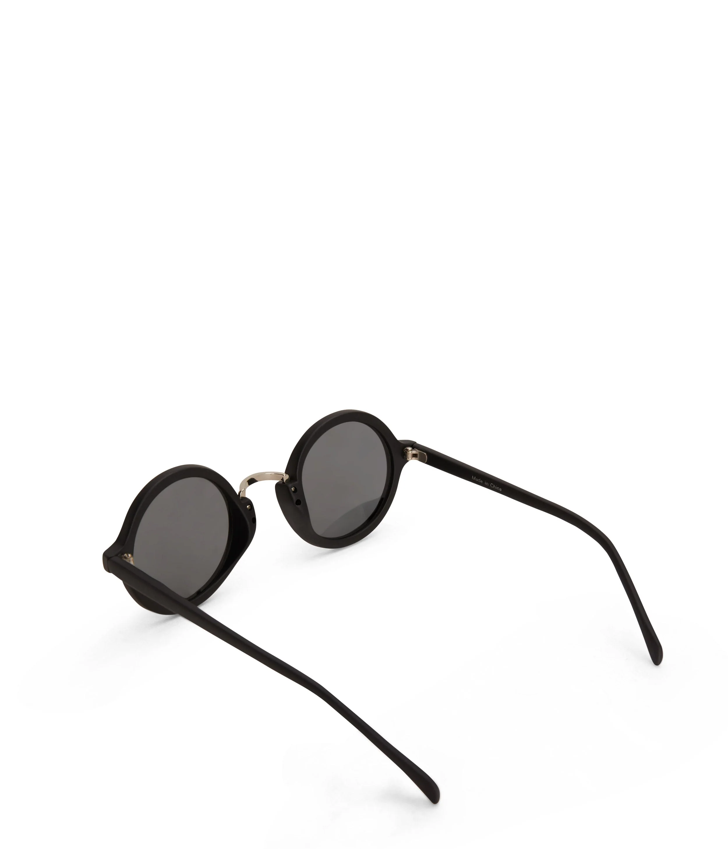 HALSEY Black Round Sunglasses - Image 6