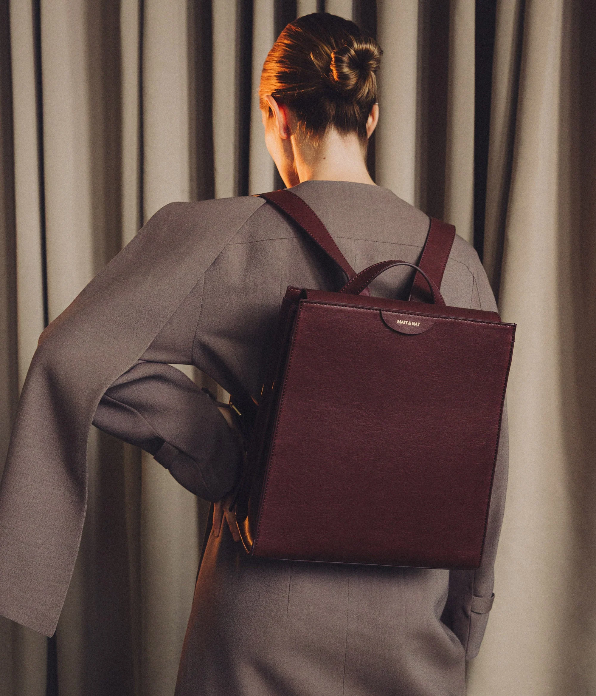 IRIS Vegan Backpack - Vintage - Image 2