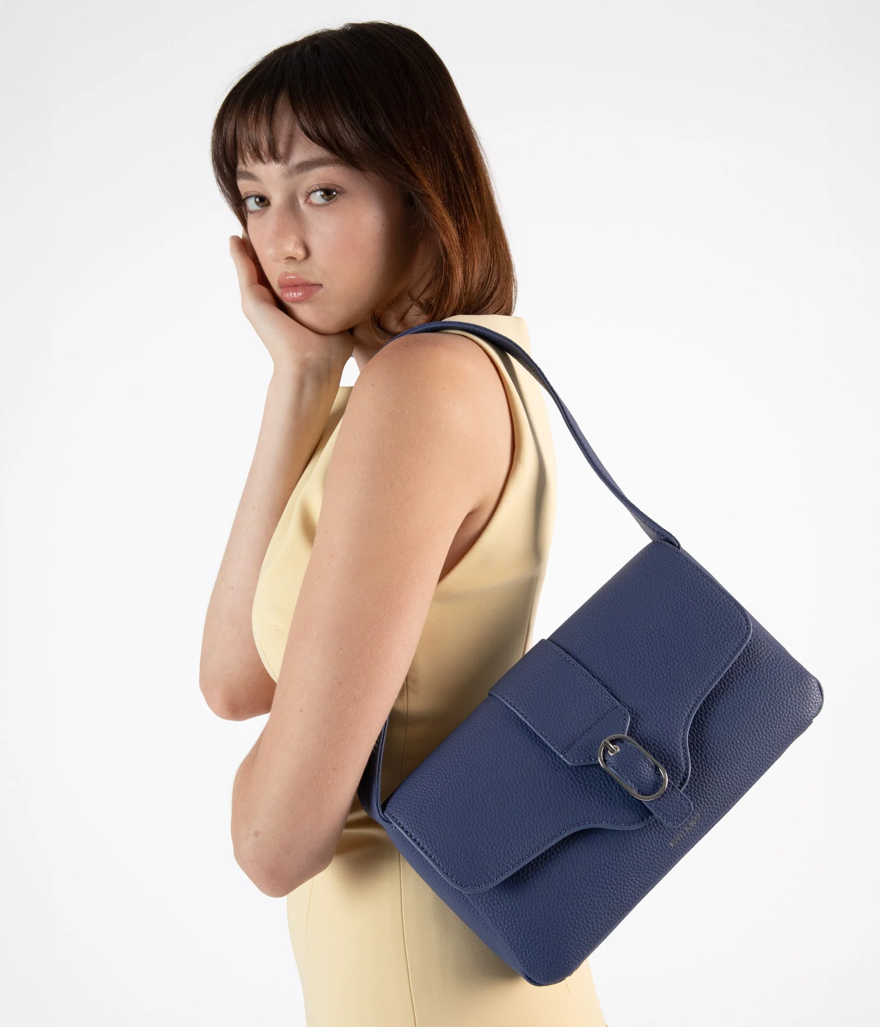 ISABELLE Vegan Shoulder Bag – Grain - Image 11
