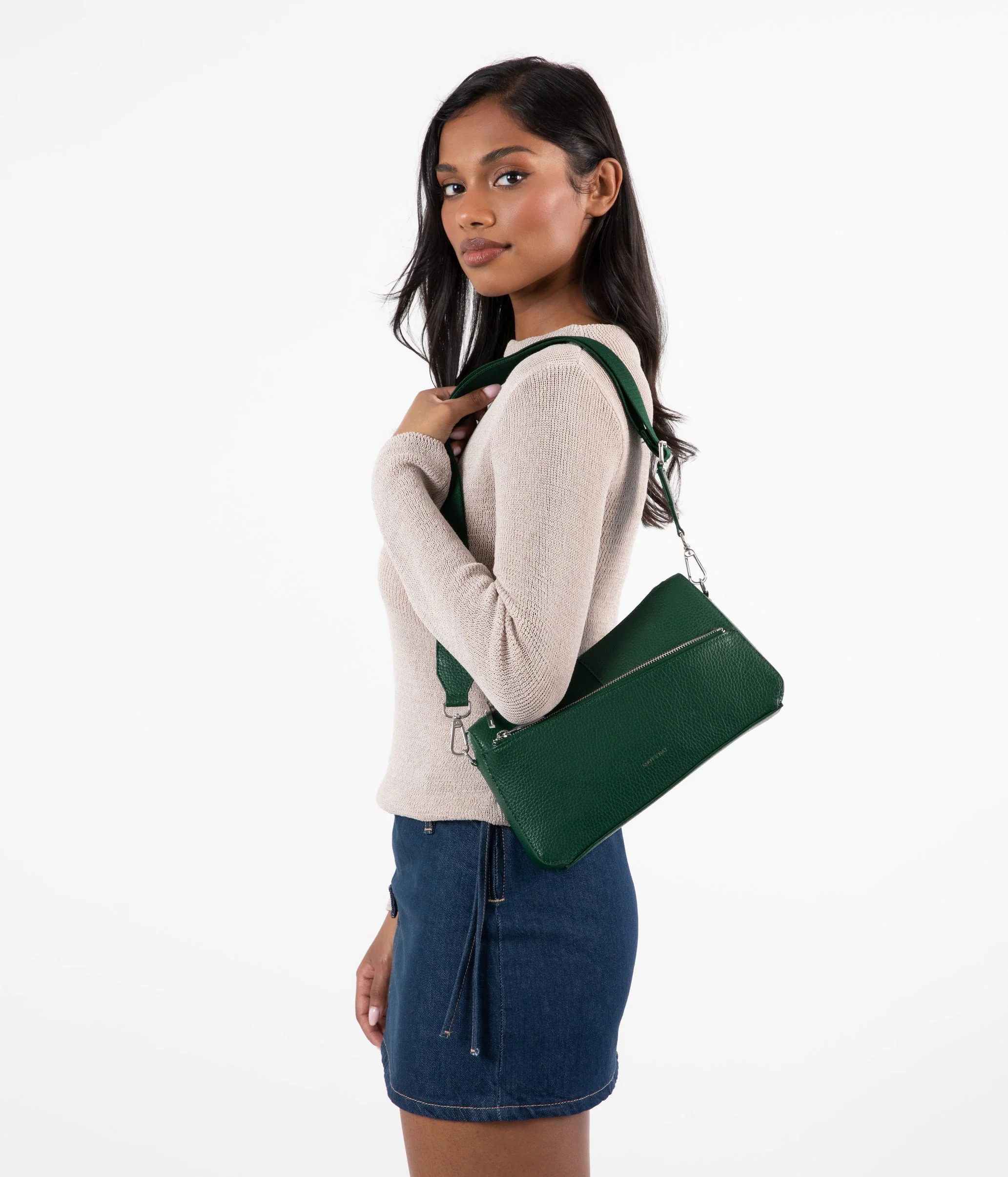 JANICE Vegan Crossbody Bag - Purity - Image 46