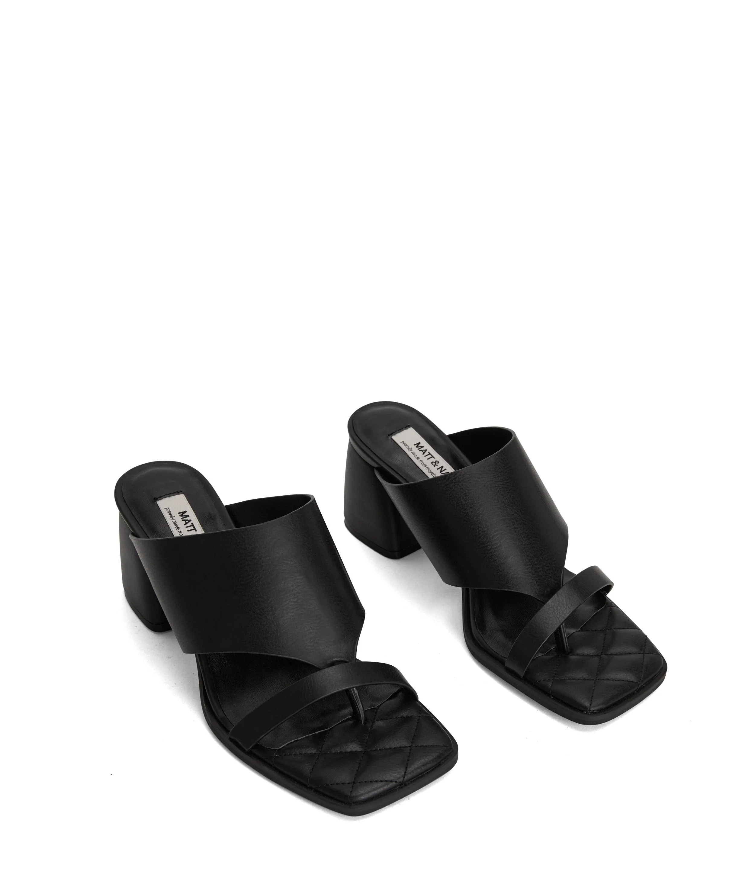 KITT Women's Vegan Block Heel Sandals - Image 3