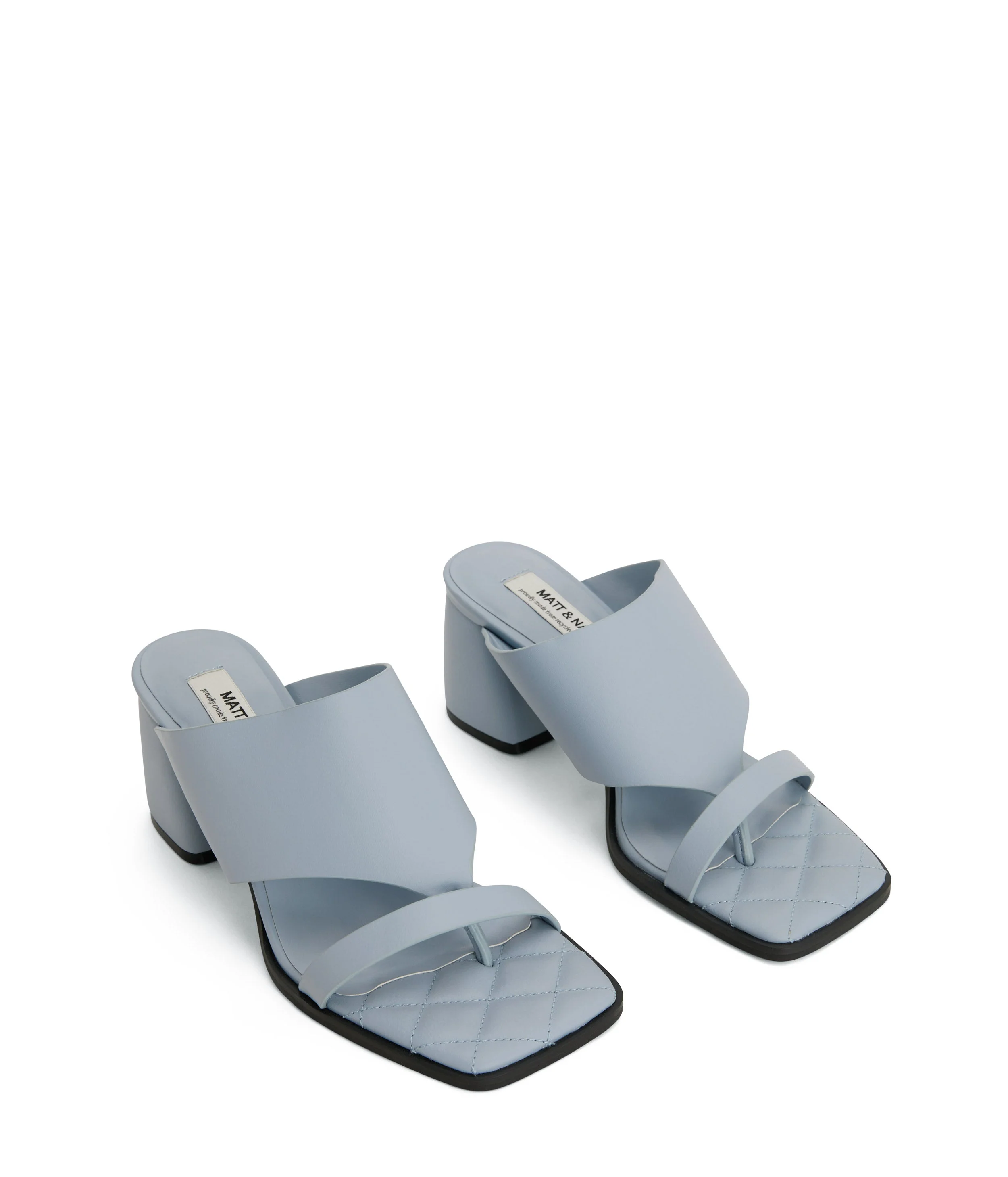 KITT Women's Vegan Block Heel Sandals - Image 8