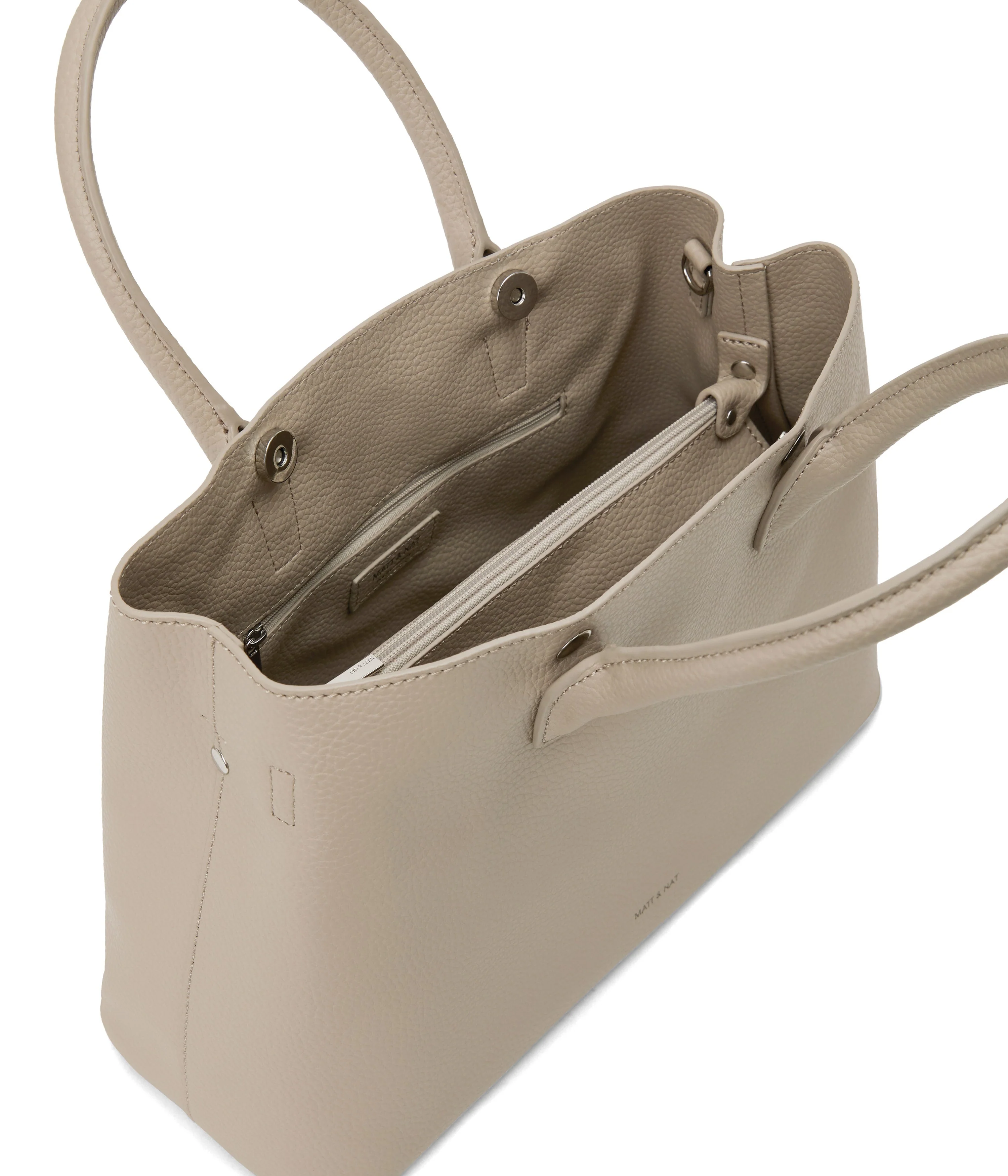 KRISTASM Small Vegan Satchel - Purity - Image 15