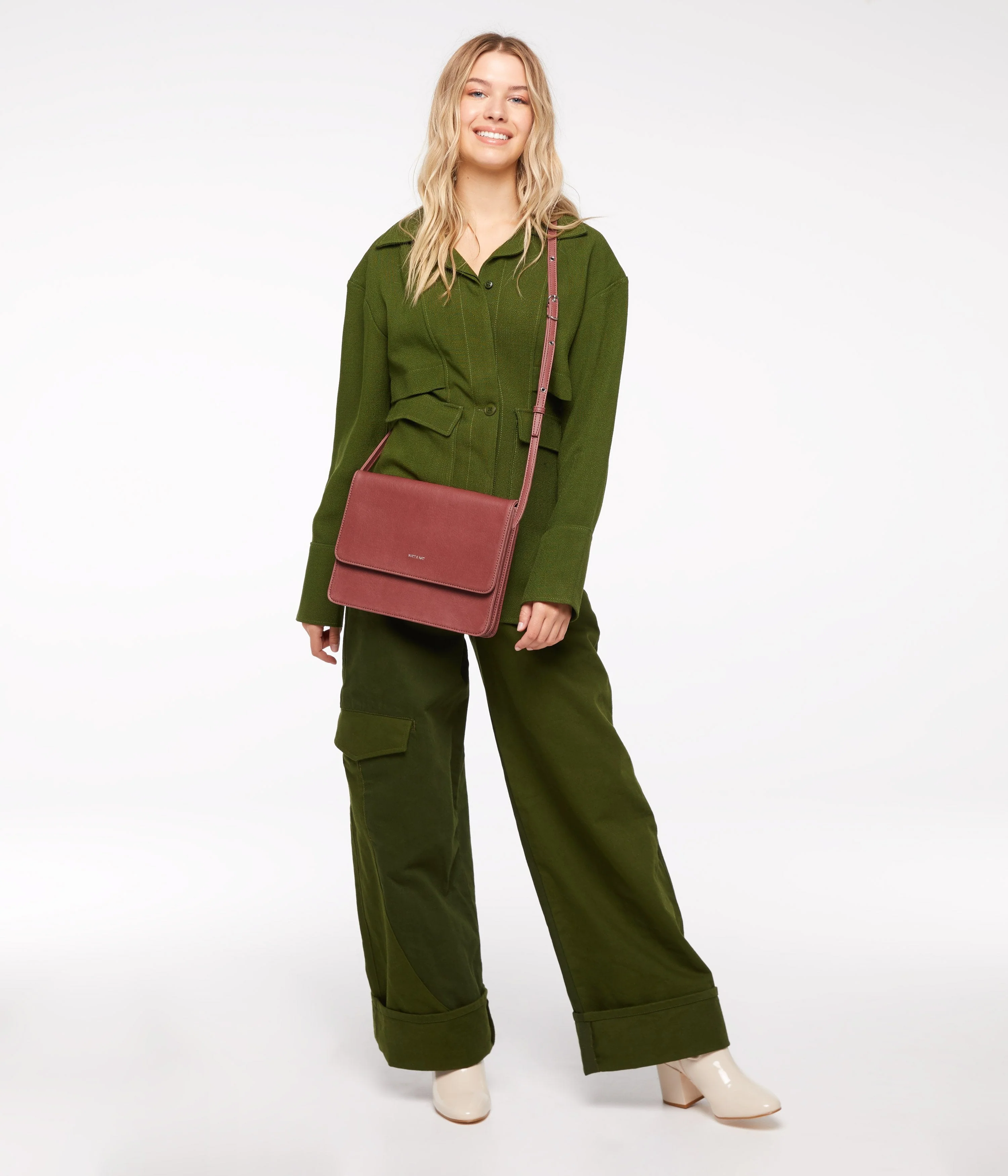 LYSA Vegan Crossbody Bag - Vintage - Image 7