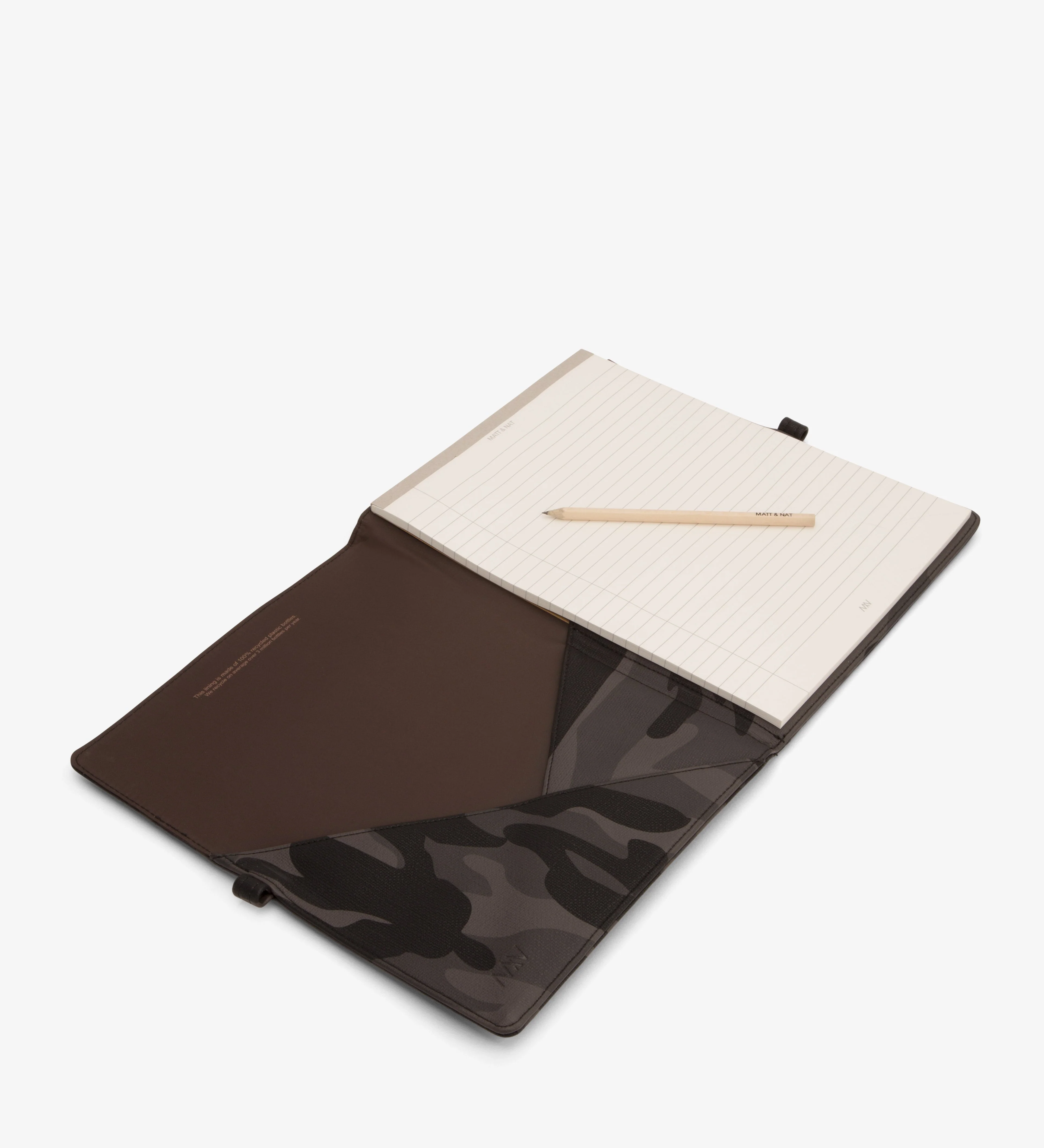 MAGISTRALSM Small Vegan Notepad Cover - Camo - Image 3