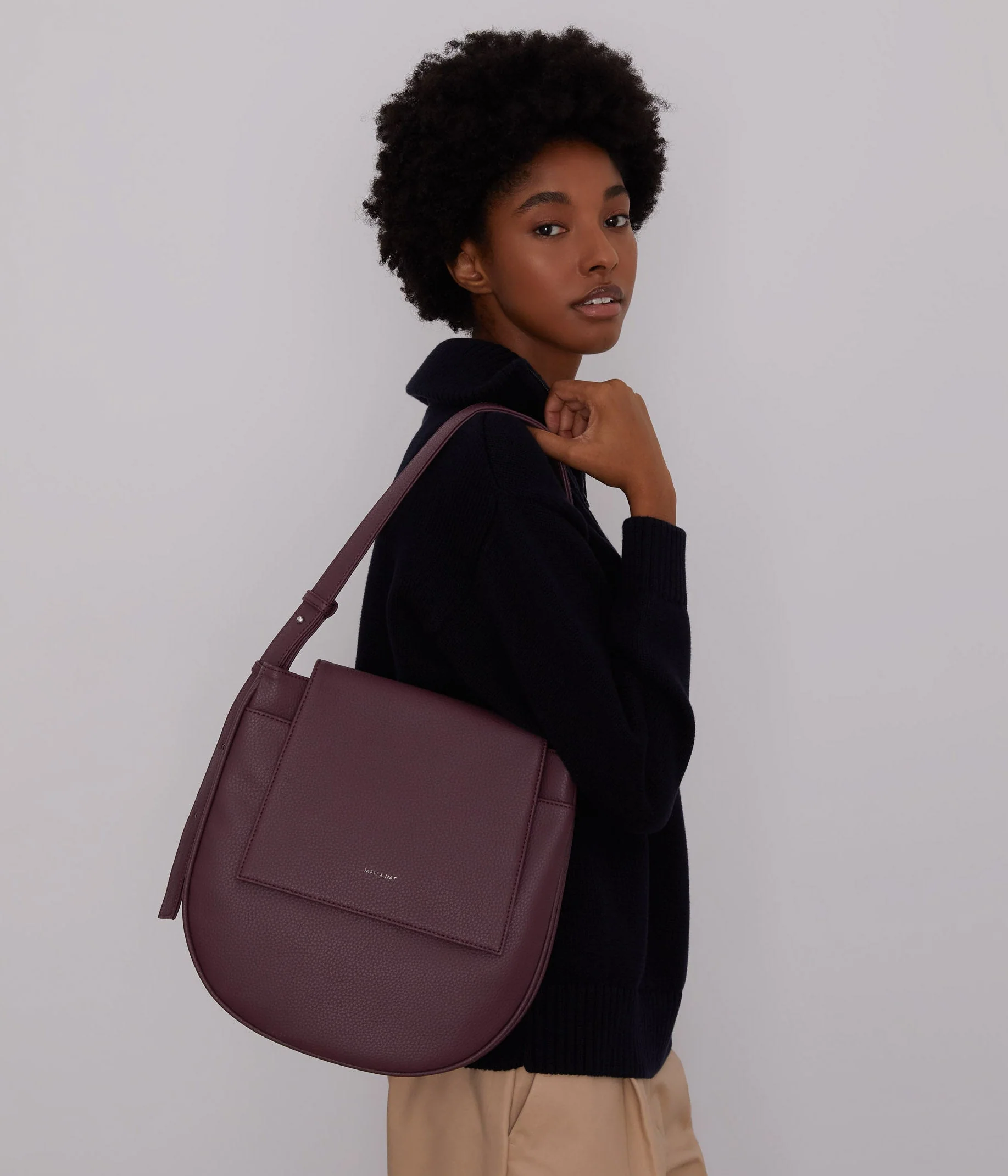 MATCH Vegan Shoulder Bag - Purity - Image 28