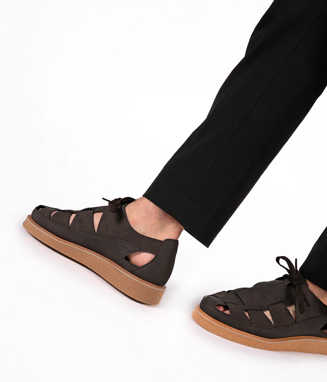 IZAK Men's Vegan Slip On Sandals - Image 4