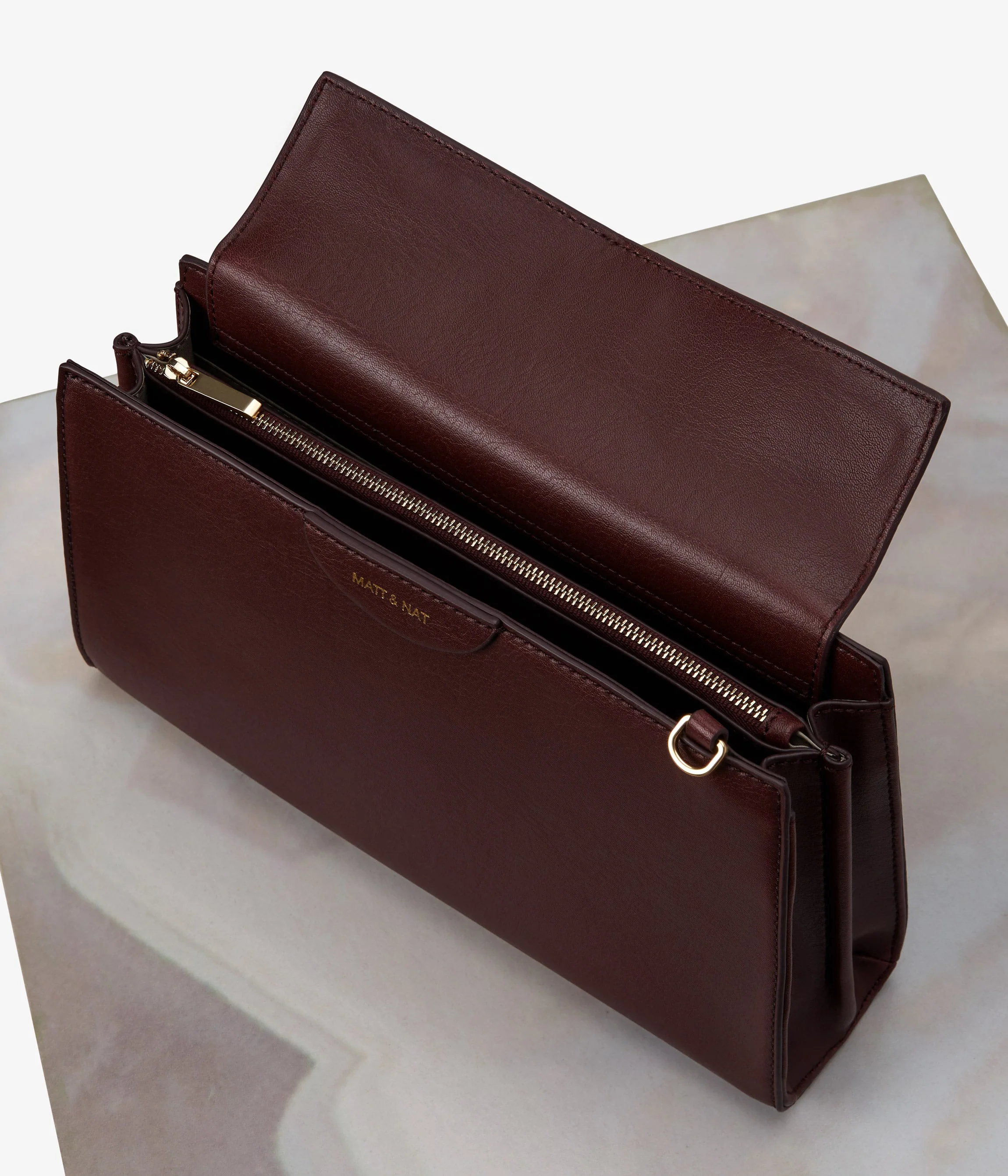 MILA Vegan Crossbody Purse - Vintage - Image 4