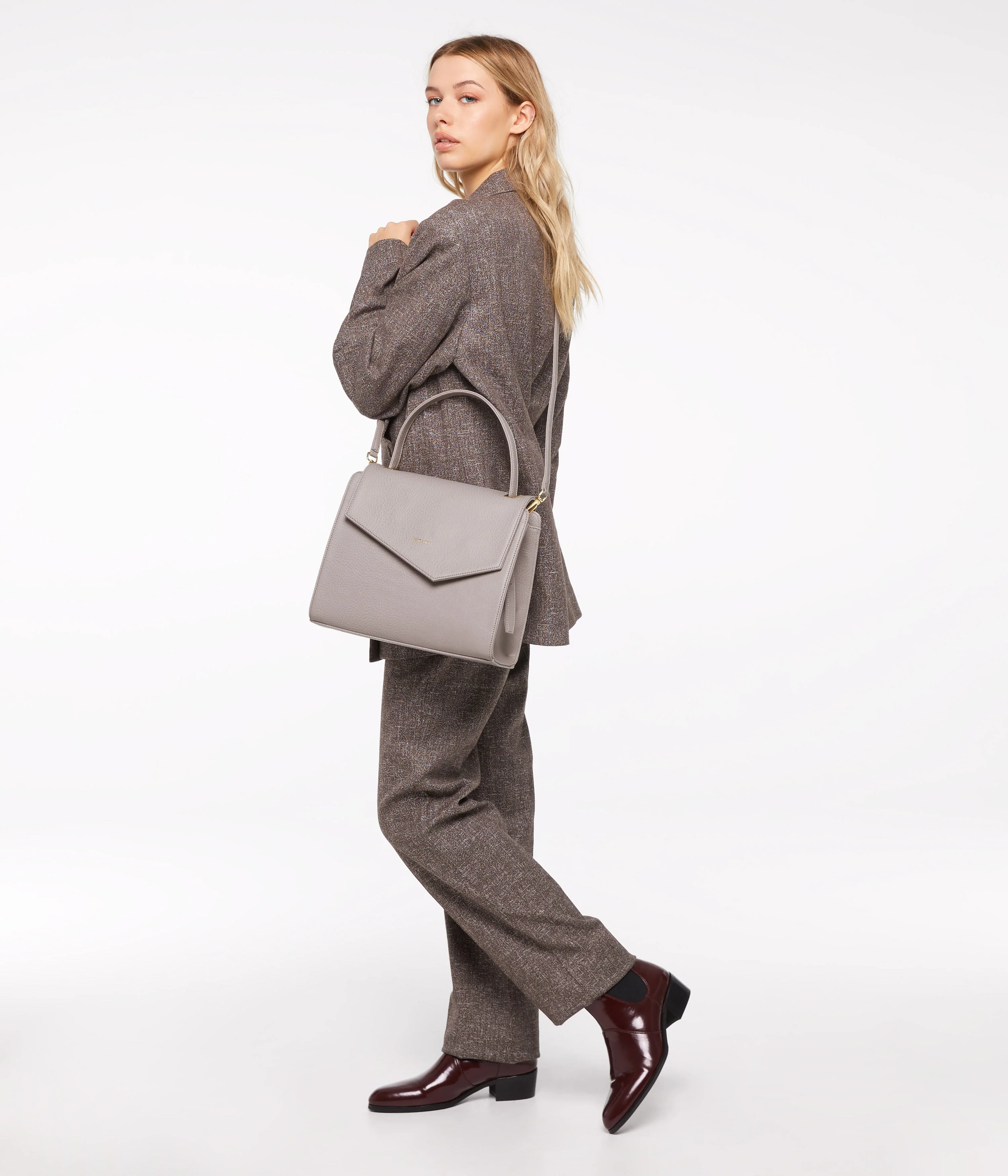 MINJI Vegan Satchel - Dwell - Image 13