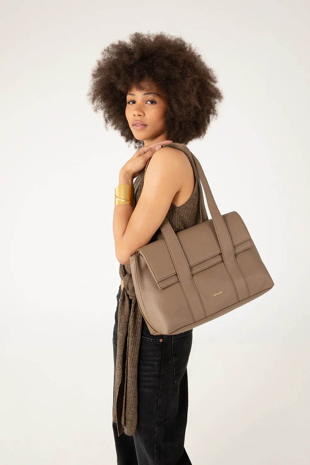 MOLLY Vegan Tote Bag – Grain - Image 3