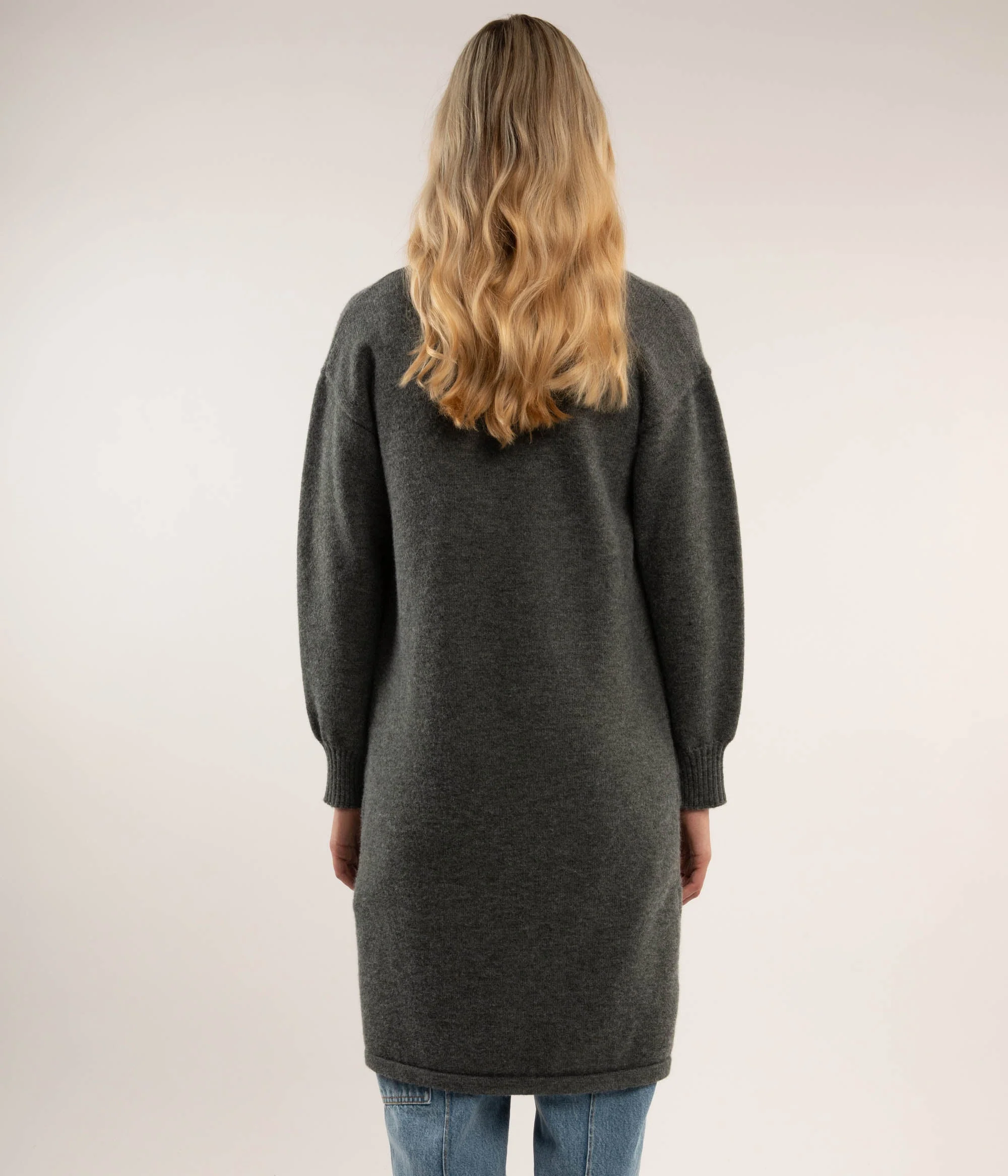 NESS Knee-Length Cardigan - Image 4