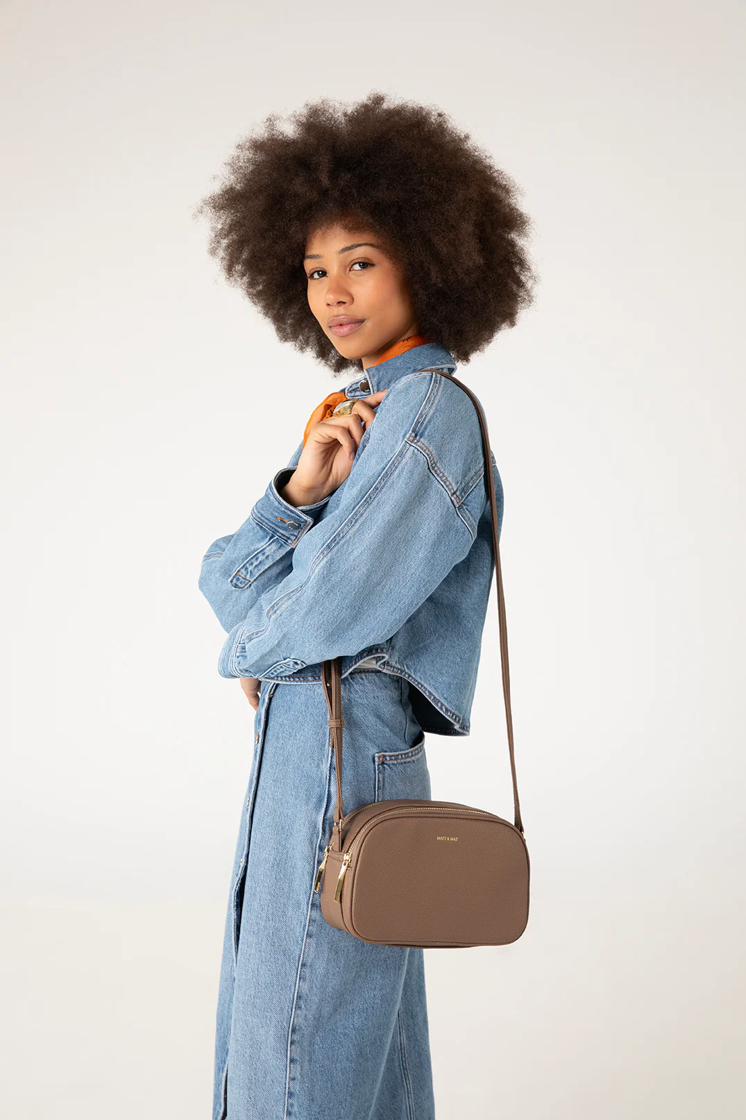 PAIR Vegan Crossbody Bag - Grain - Image 33