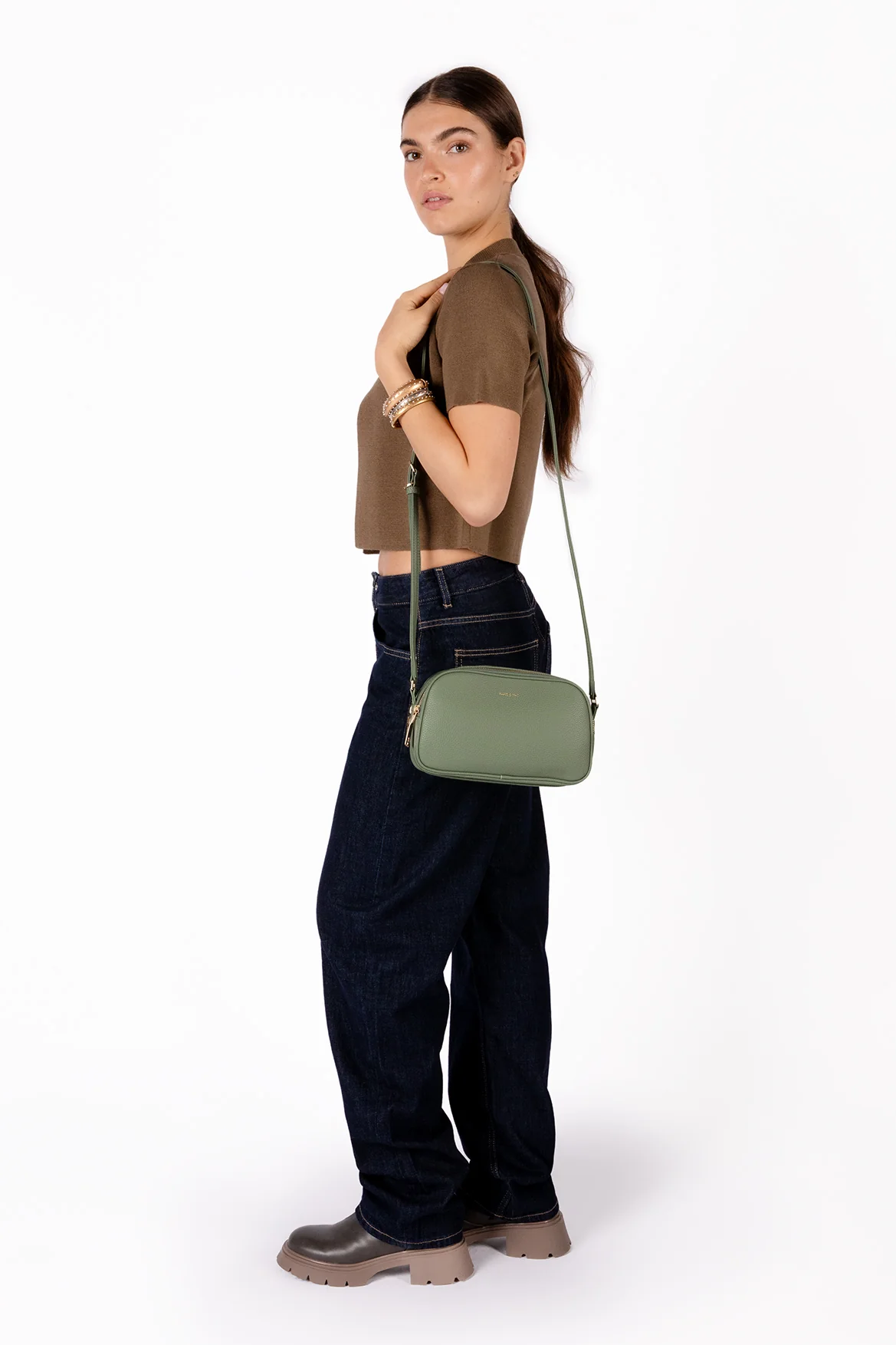 PAIR Vegan Crossbody Bag - Grain - Image 68